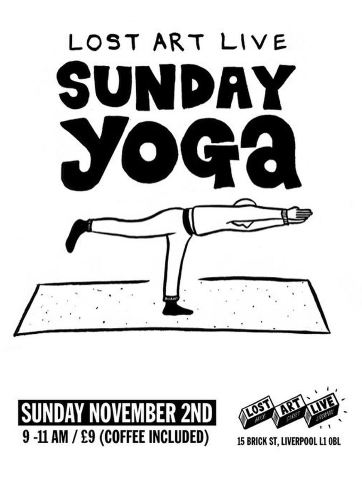 Sunday Yoga - Sunday 2nd November