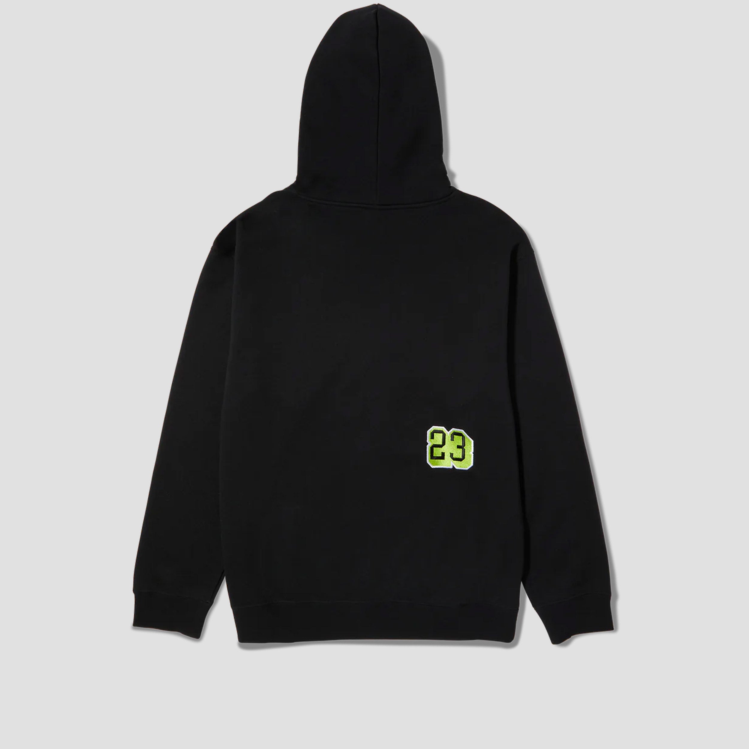 HUF Thicc H Hood Black