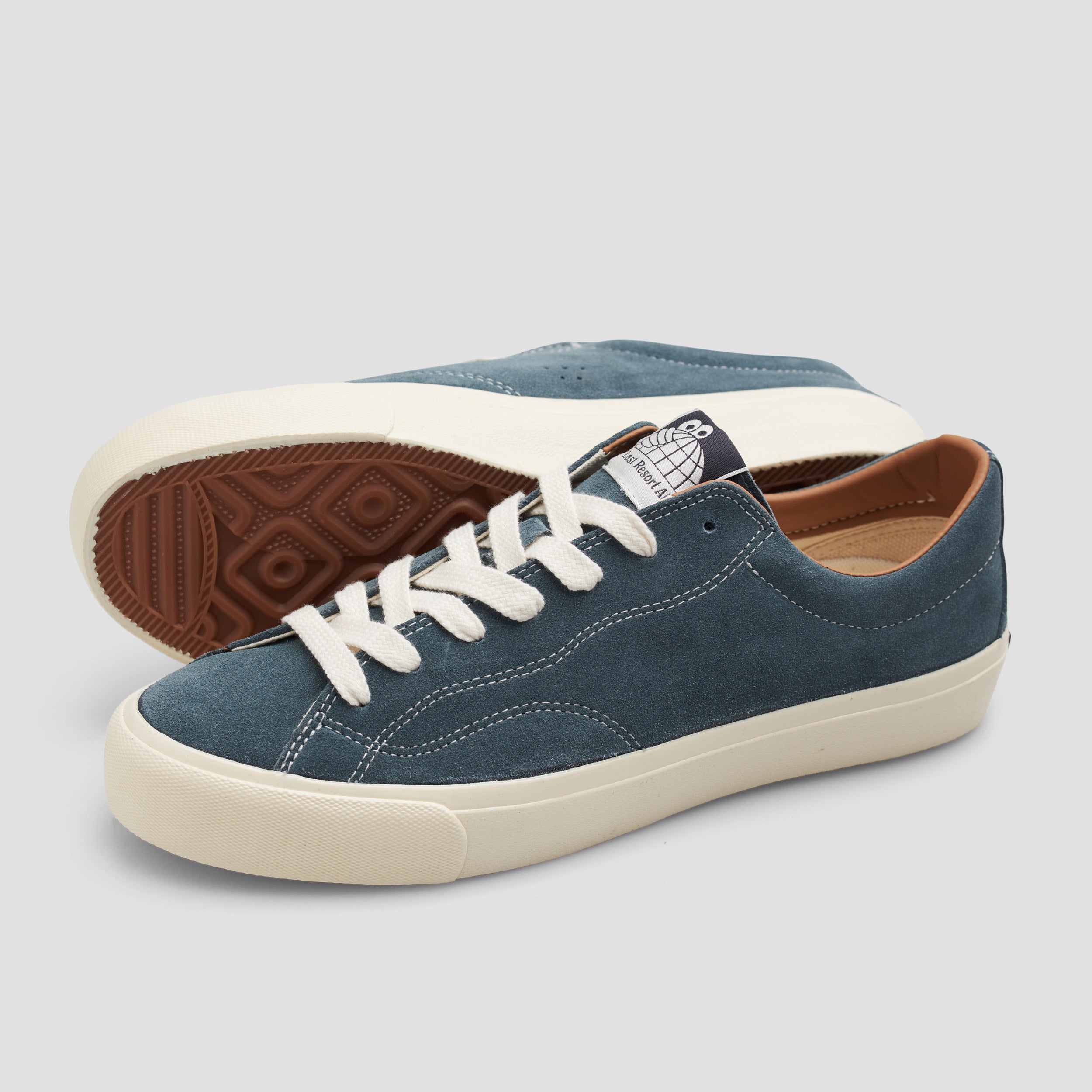 Last Resort AB VM003 Lo Suede Blue Mirage / White