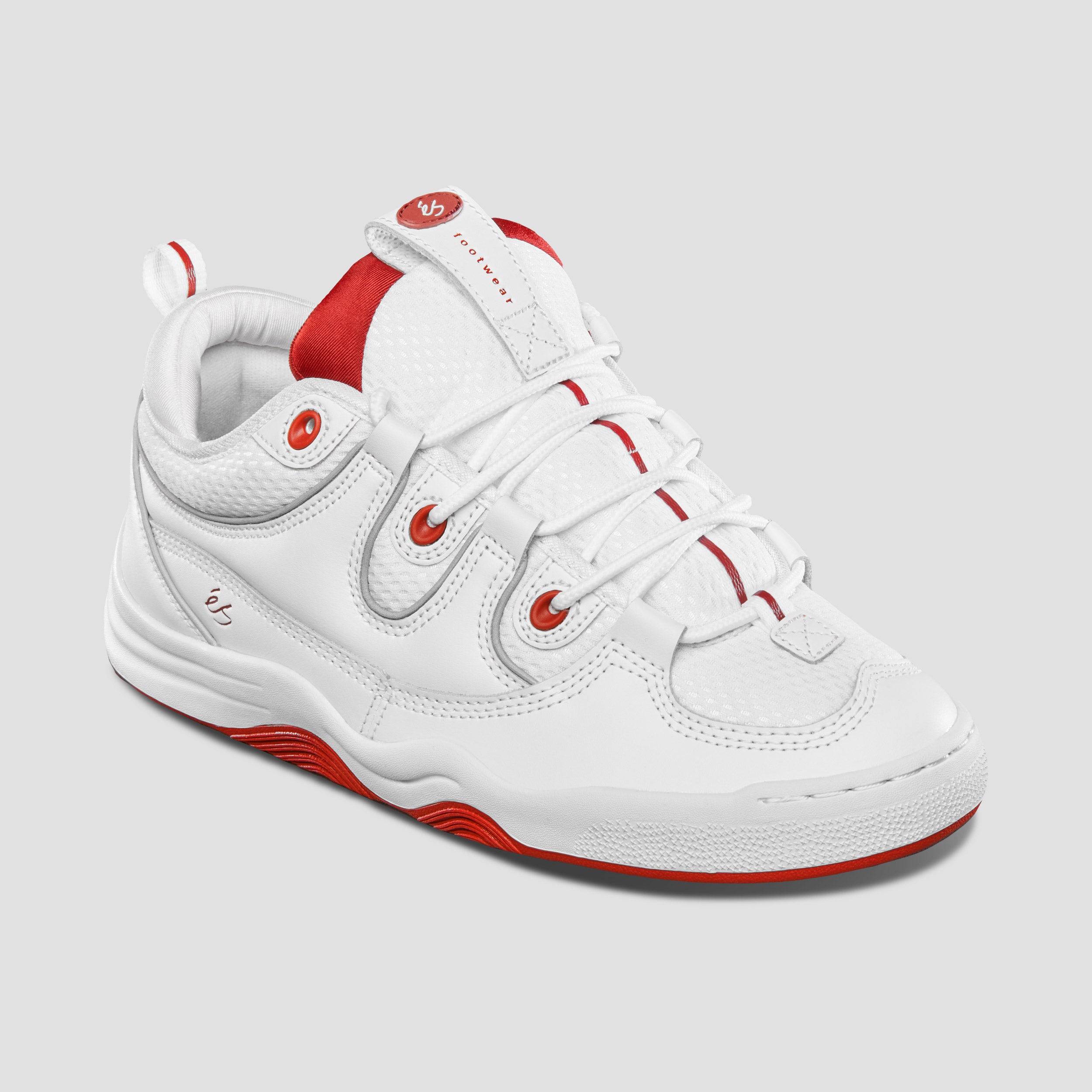éS Two Nine 8 Skate Shoes White Red