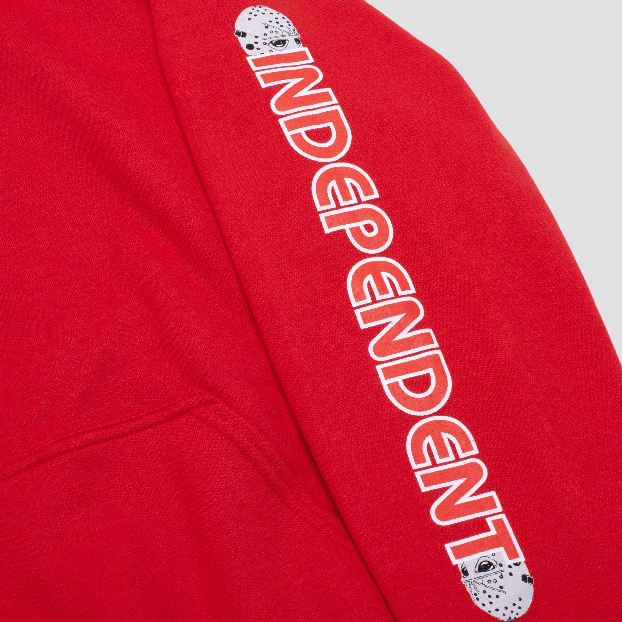 Hockey Half Mask Indy Hood Red
