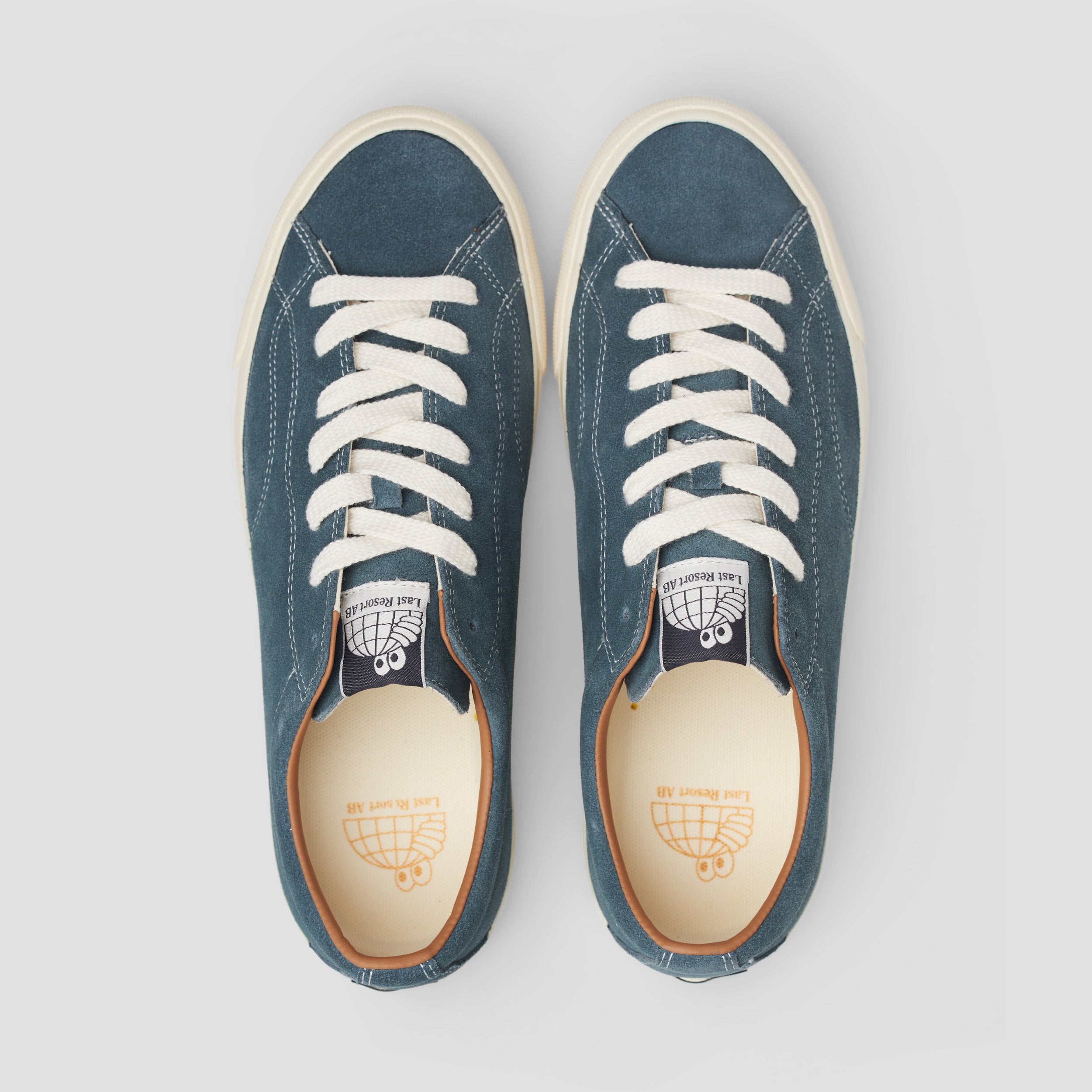 Last Resort AB VM003 Lo Suede Blue Mirage / White