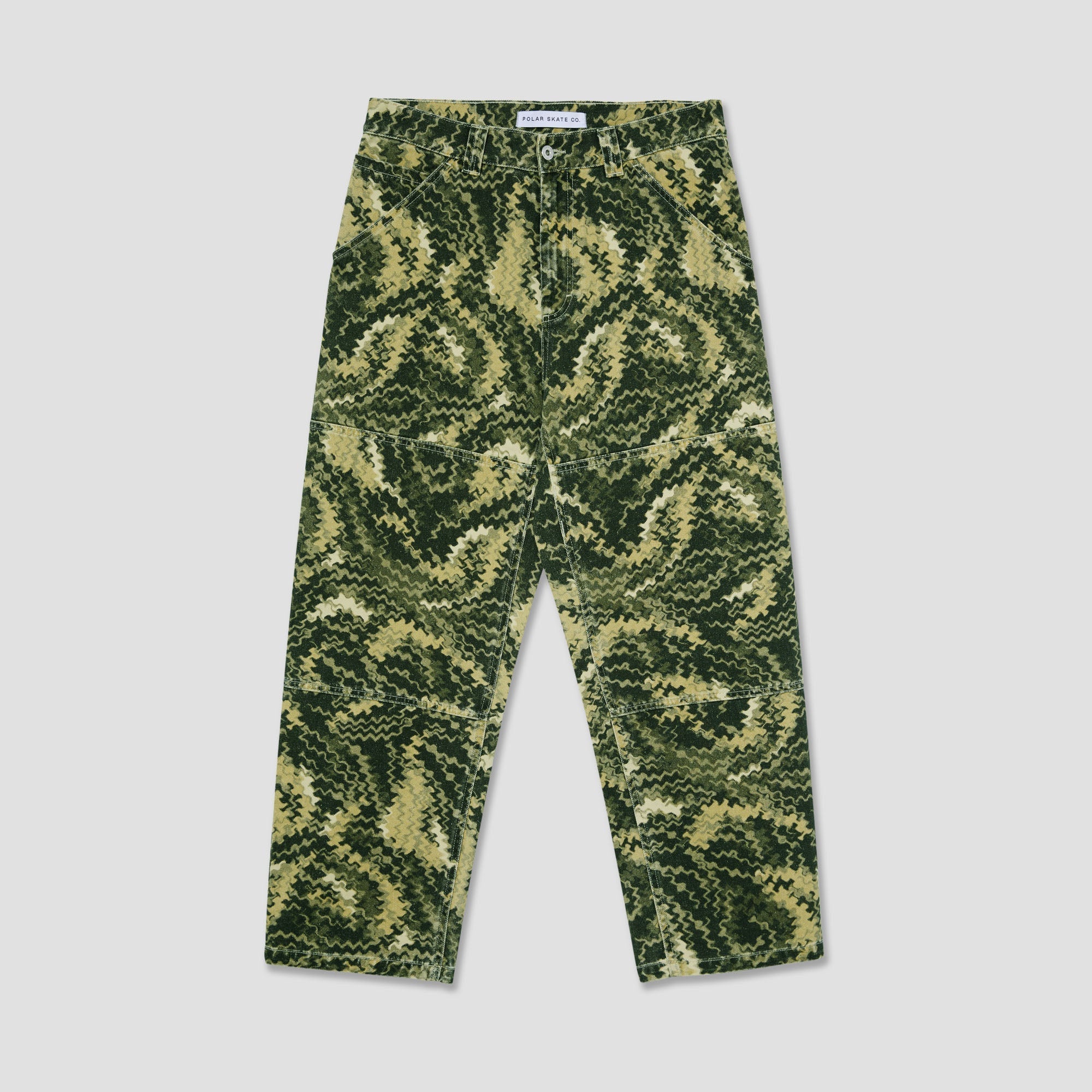 Polar 93! Work Pants Camo Green