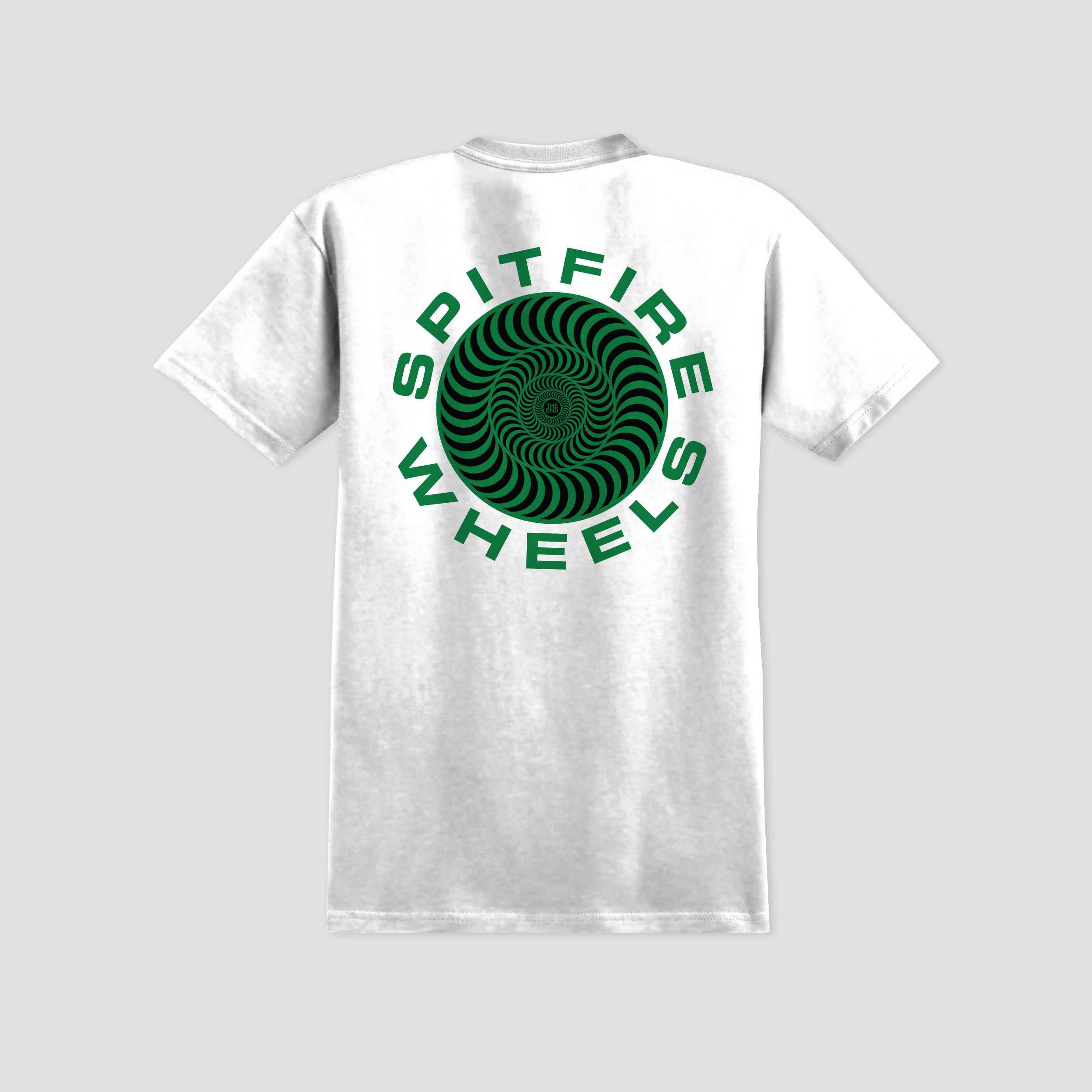 Spitfire Classic 87 Swirl Fill T-Shirt White / Green / Black