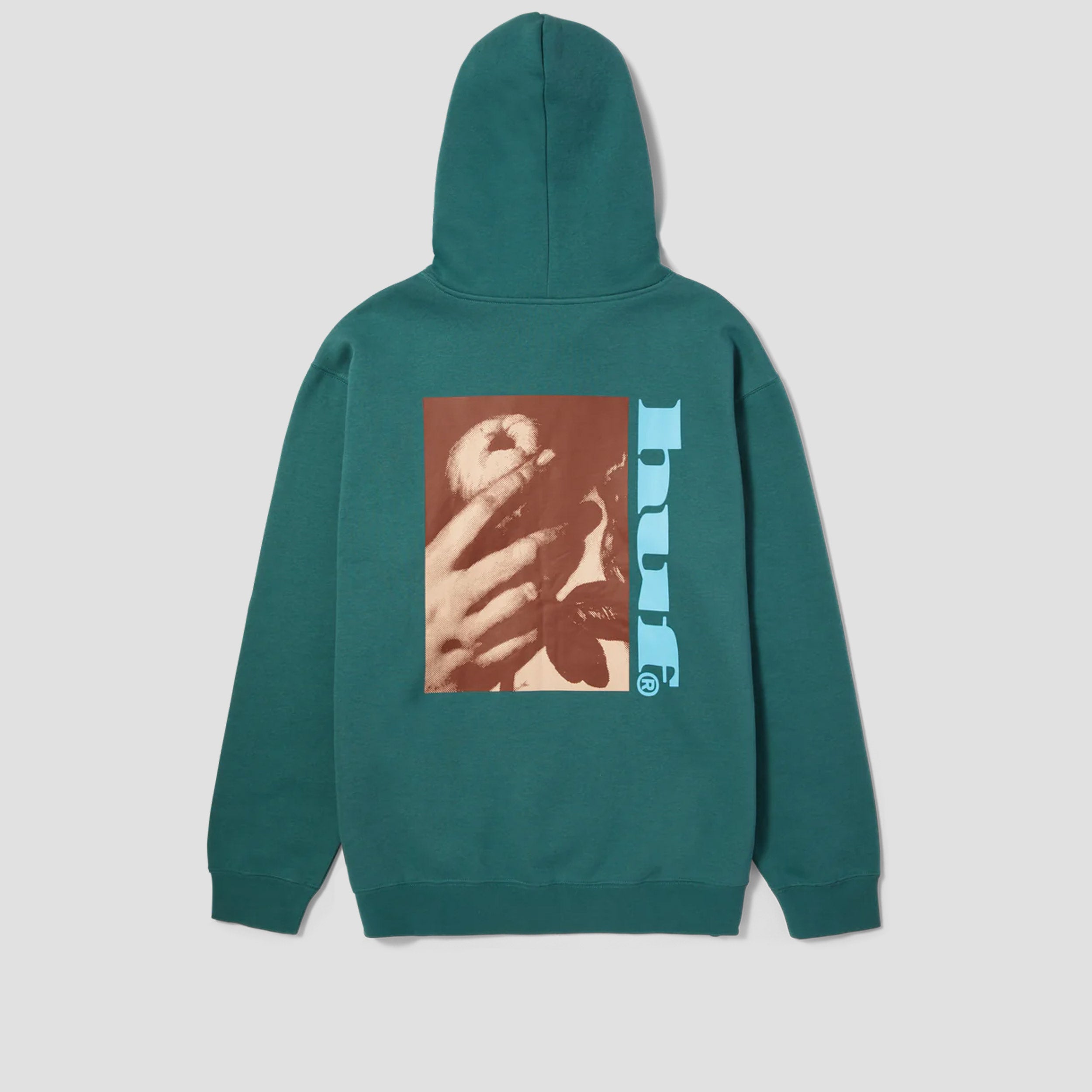 HUF Street Knowledge Hood Pine
