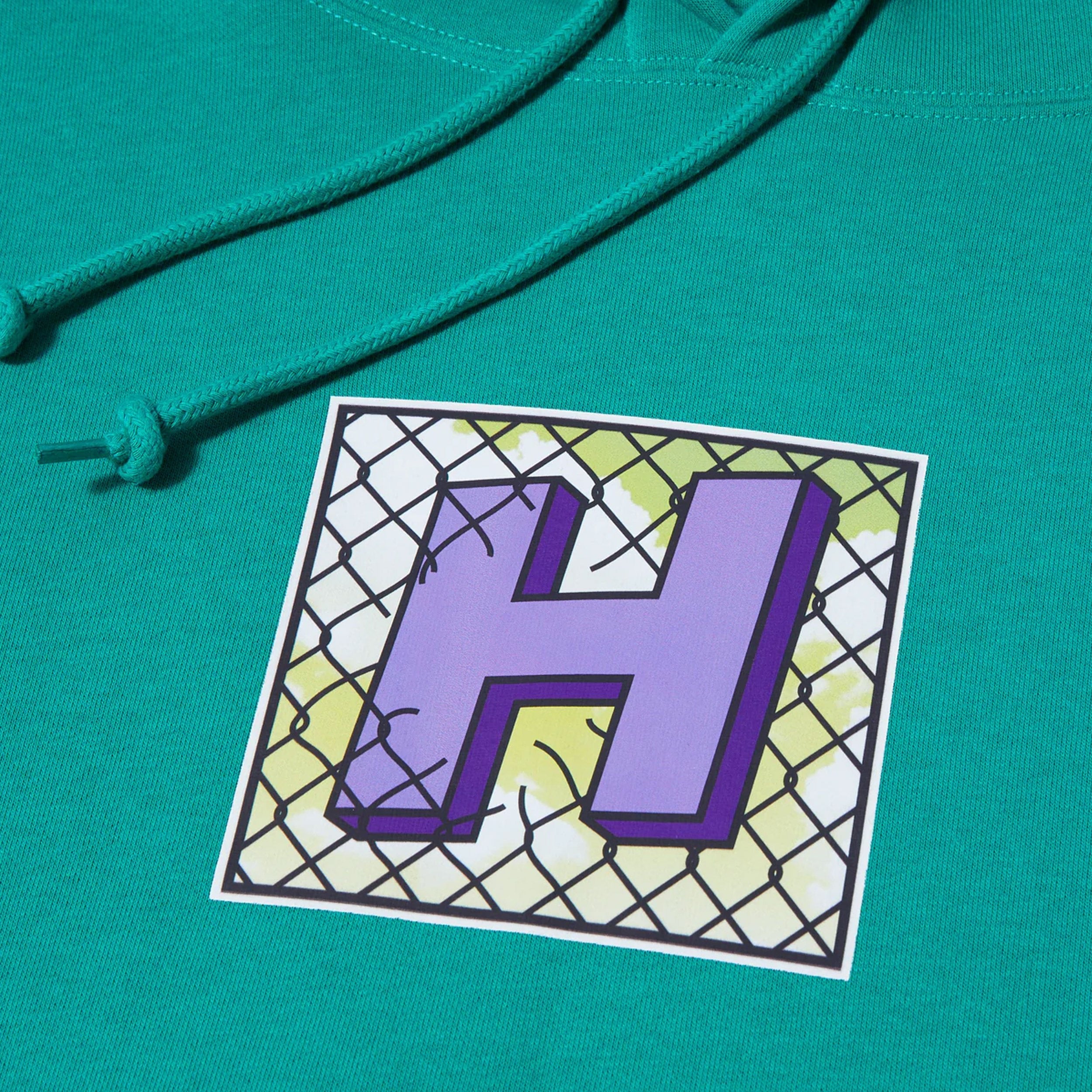 HUF Tresspass Hood Emerald