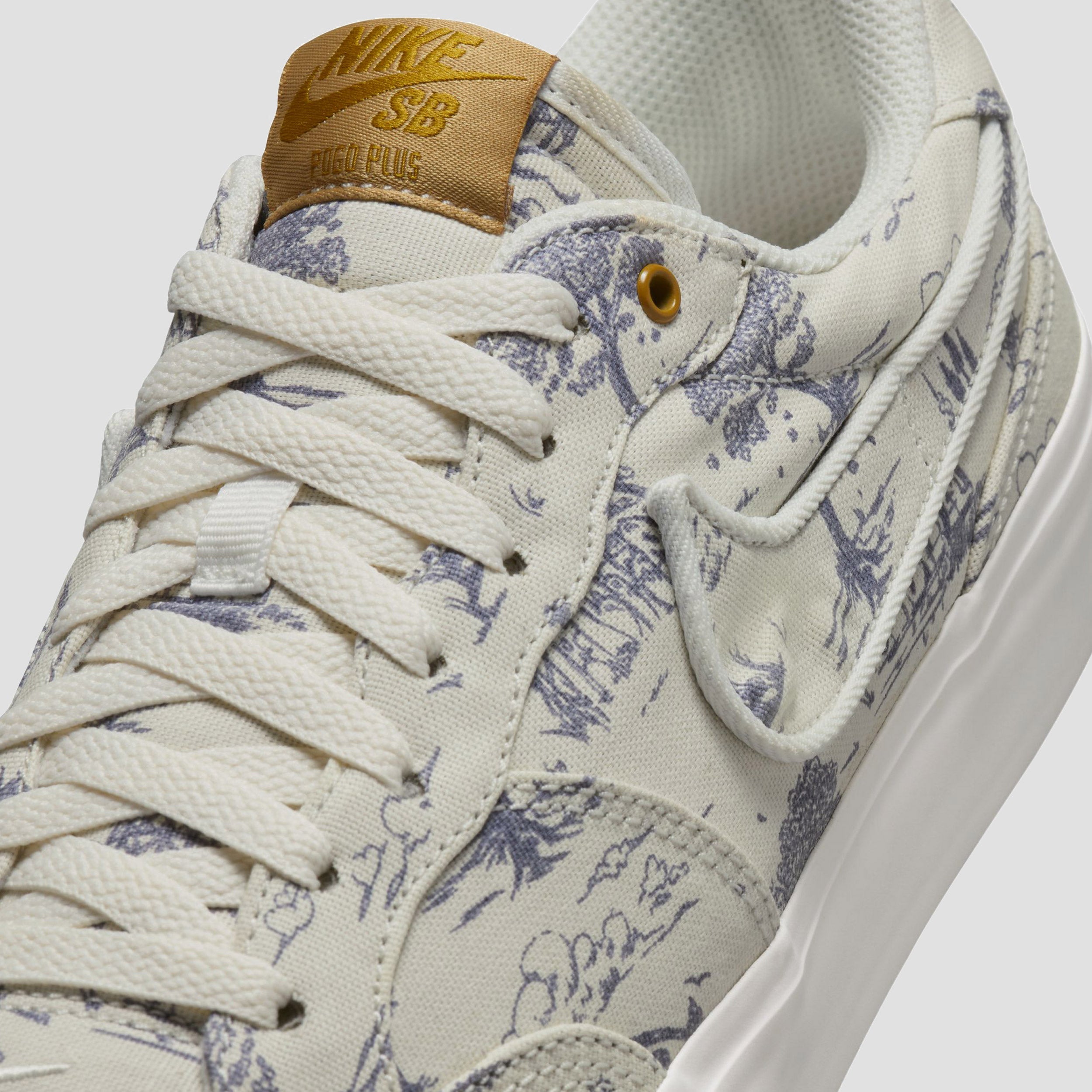 Nike SB Zoom Pogo Plus Premium Skate Shoes Sail / Light Bone - Light Carbon - Bronzine