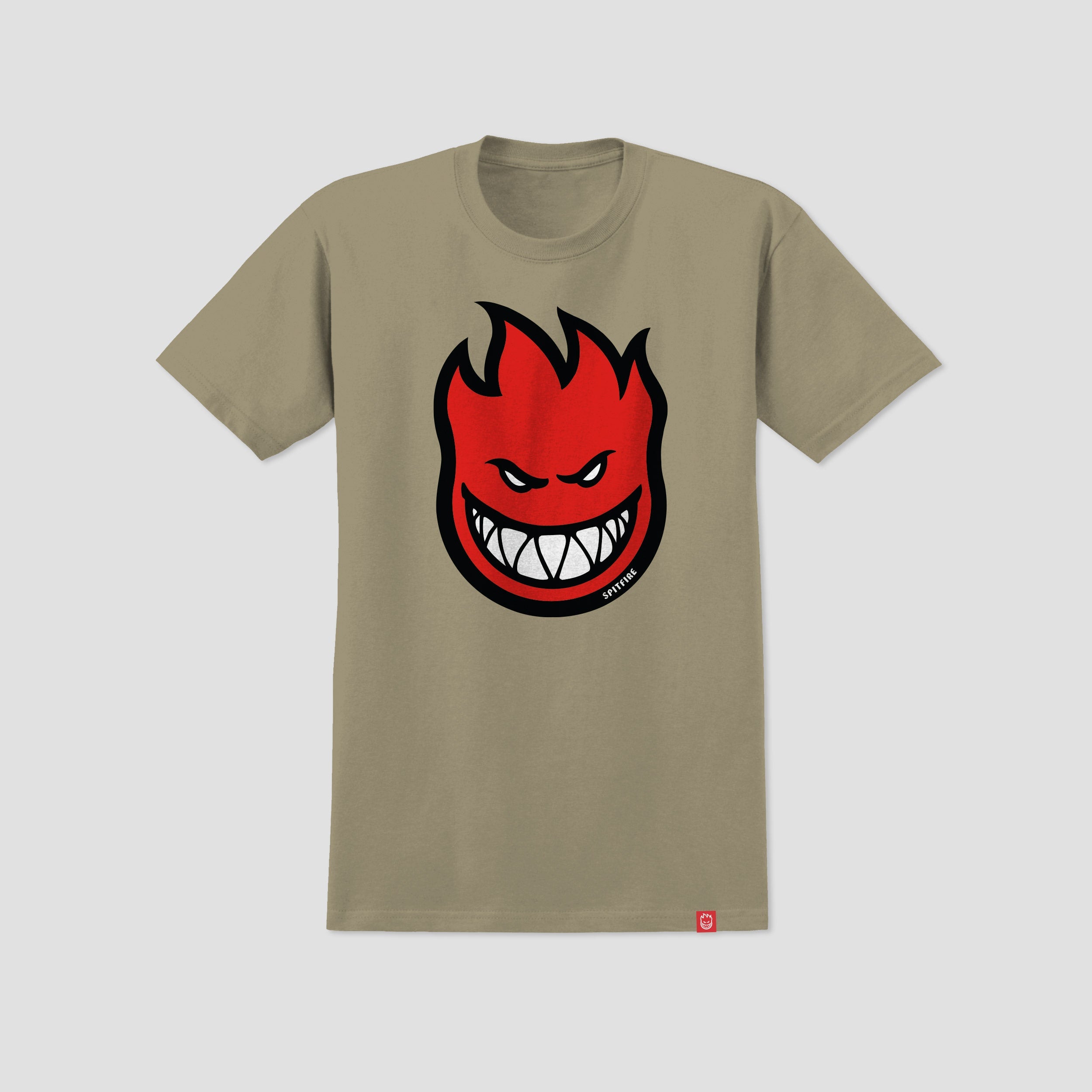 Spitfire Bighead Fill T-Shirt Sand