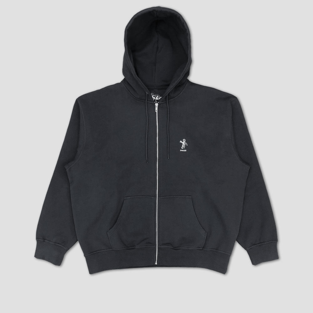Dancer OG Logo Zip Hoodie Black