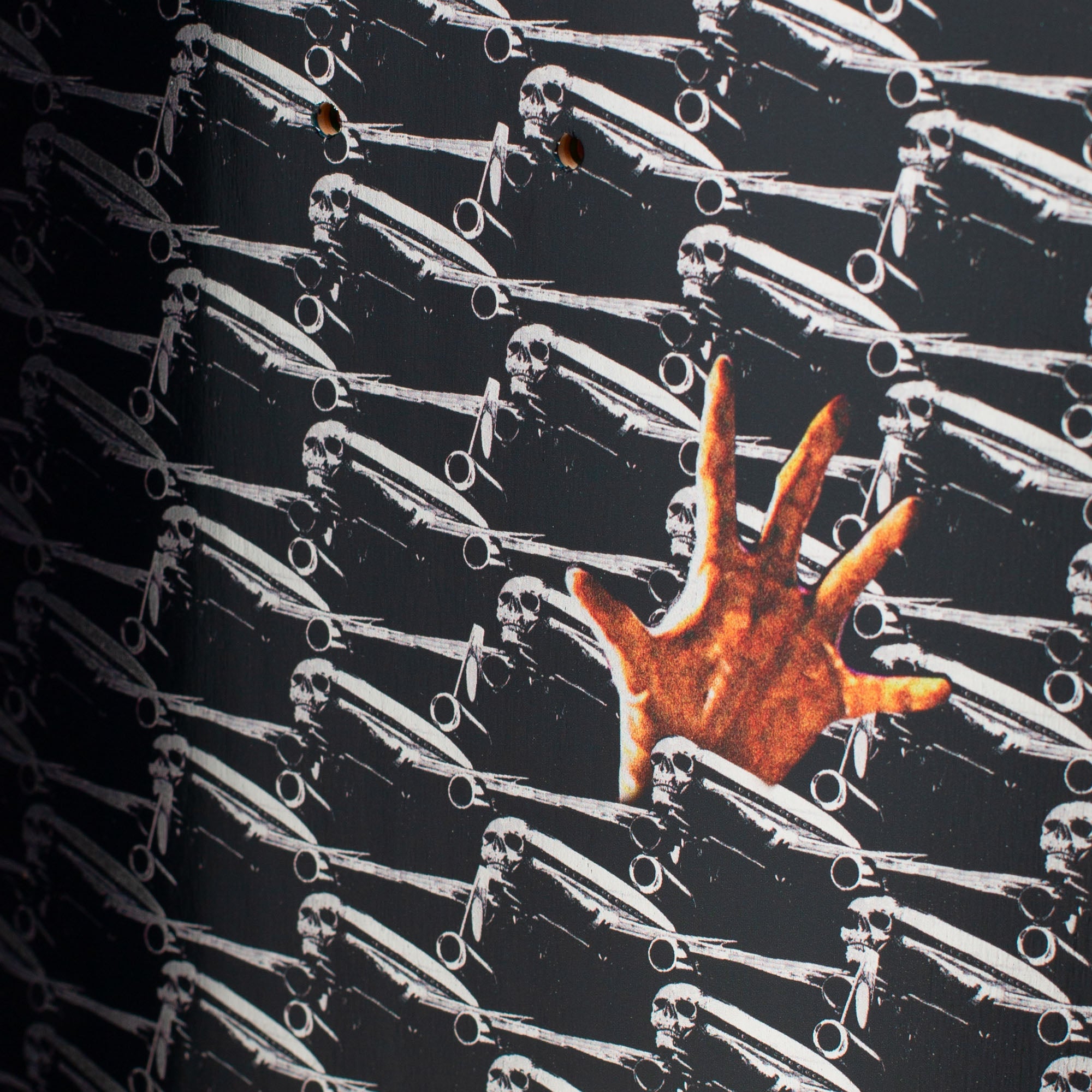 Hockey 8.4 Lonliest Feeling  Team Shape Skateboard Deck