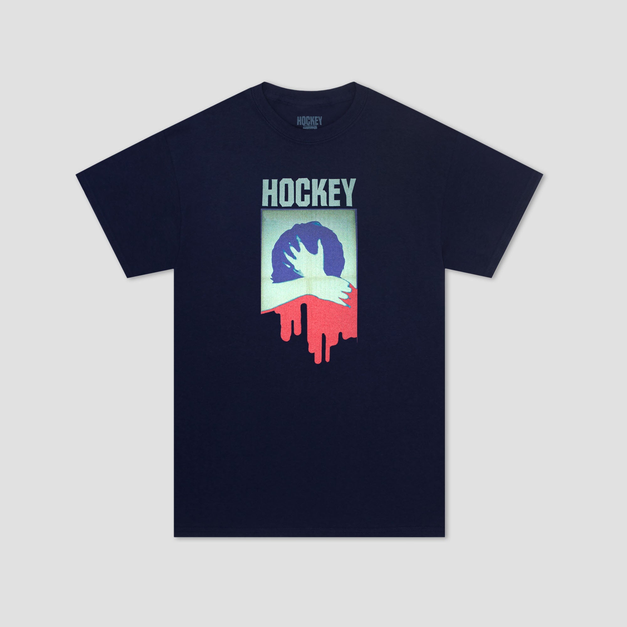 Hockey Paralysis T-Shirt Navy