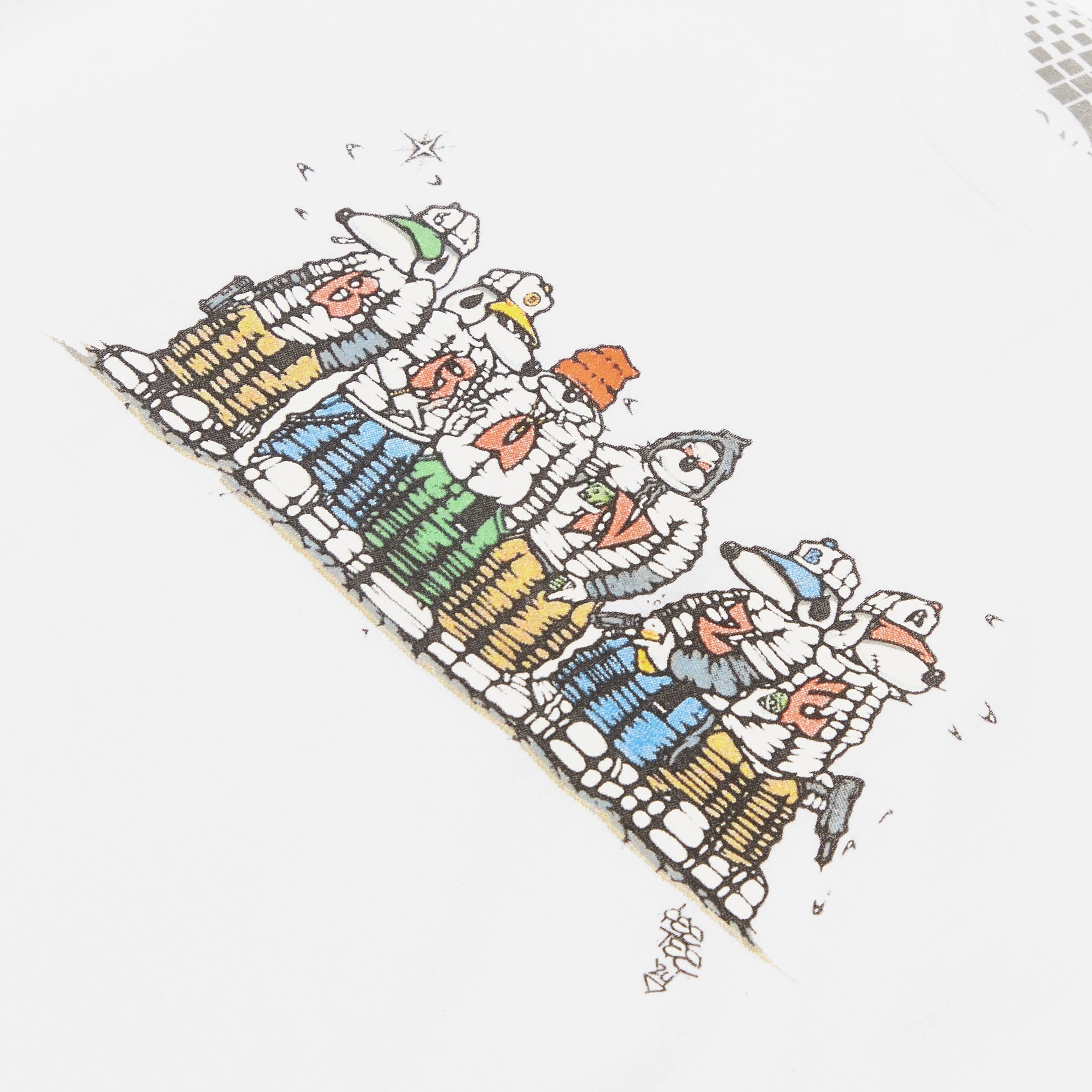 Bronze Dog Gang T-Shirt White