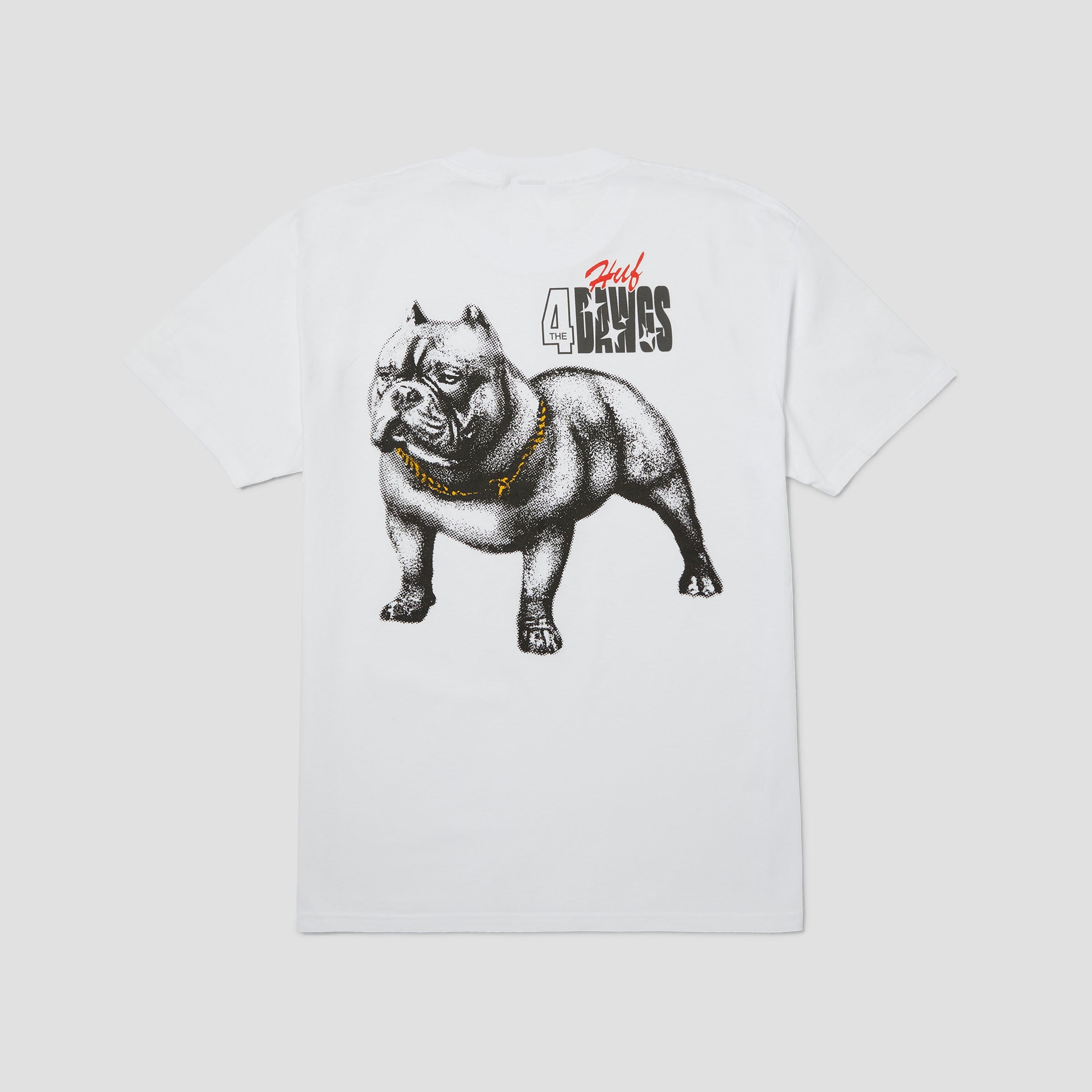 HUF 4 The Dawgs T-Shirt White