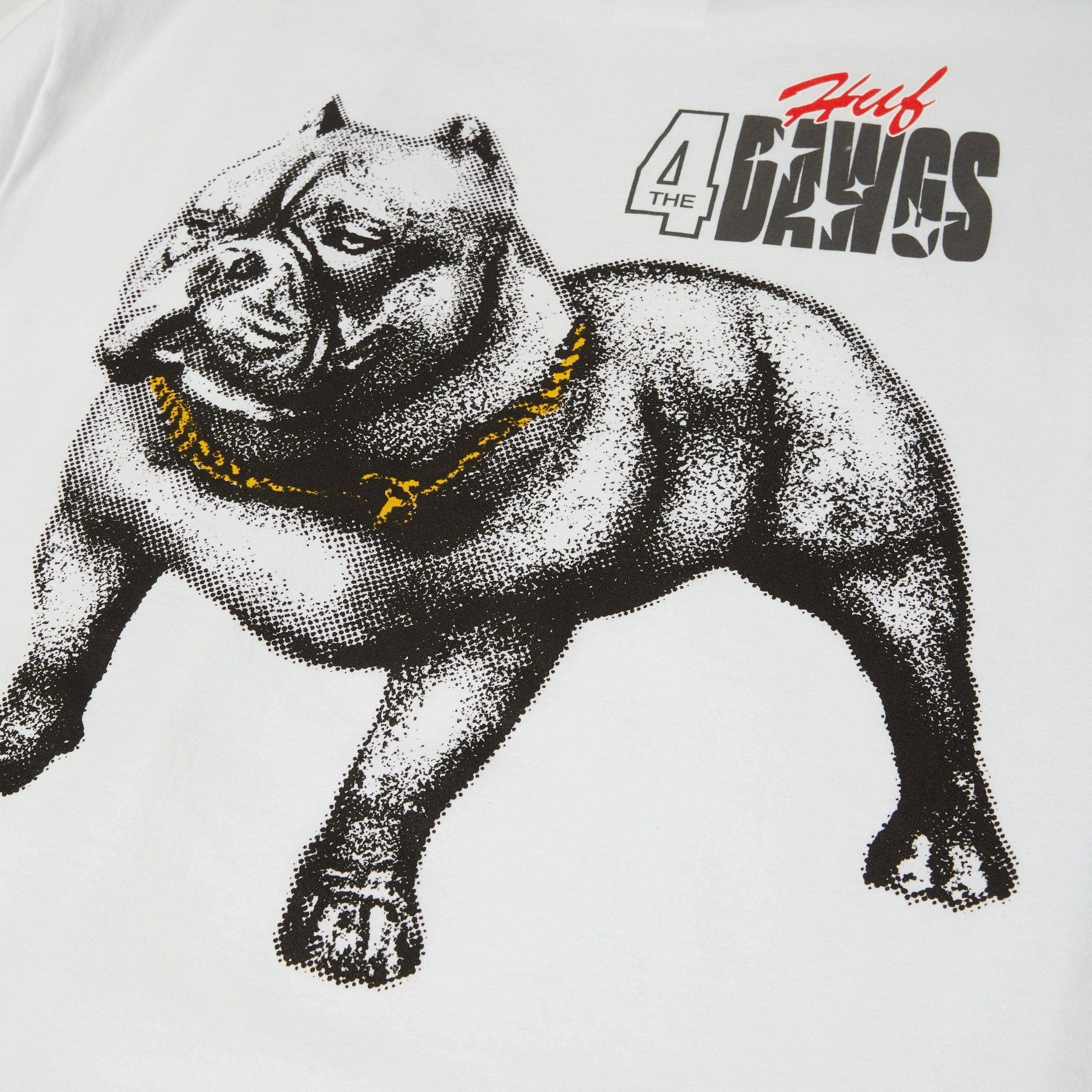 HUF 4 The Dawgs T-Shirt White