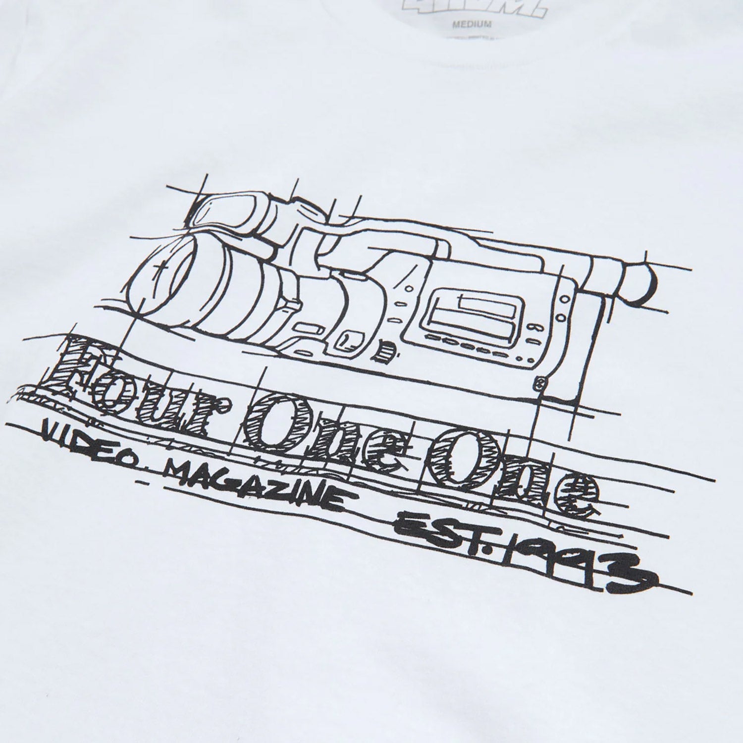 411 VX T-Shirt White