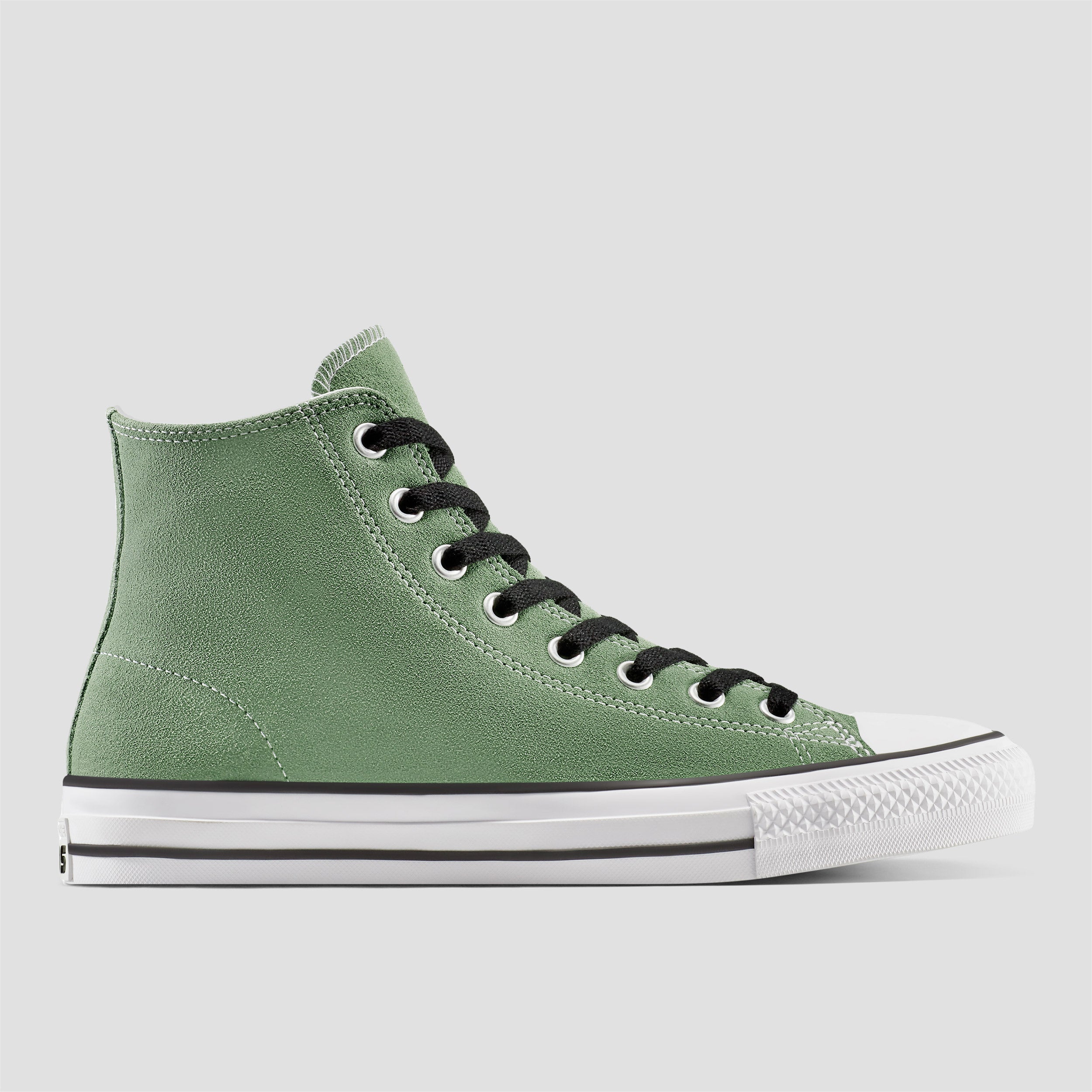 Converse CTAS Pro Hi Skate Shoes Foothill Green / Black / White