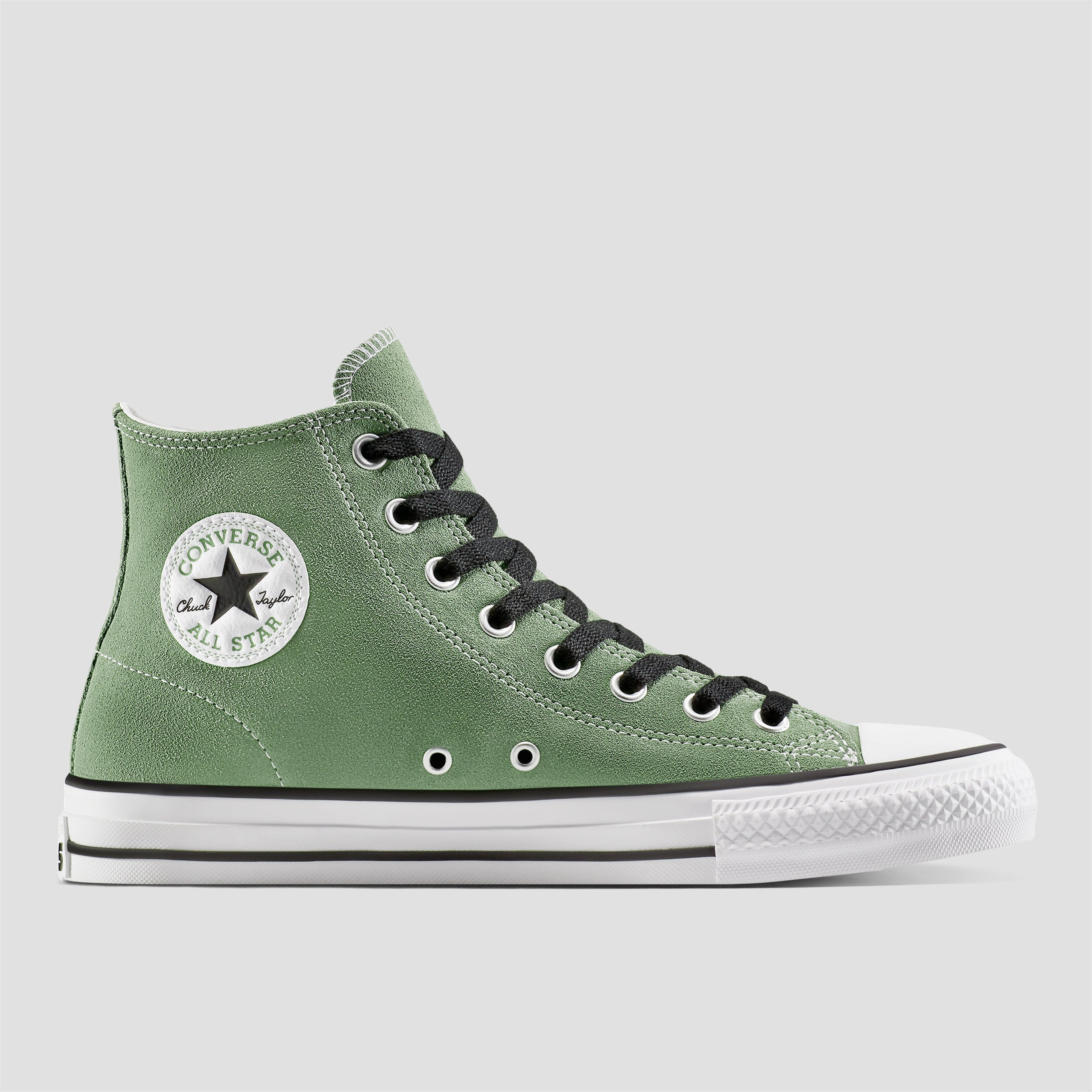 Converse CTAS Pro Hi Skate Shoes Foothill Green / Black / White