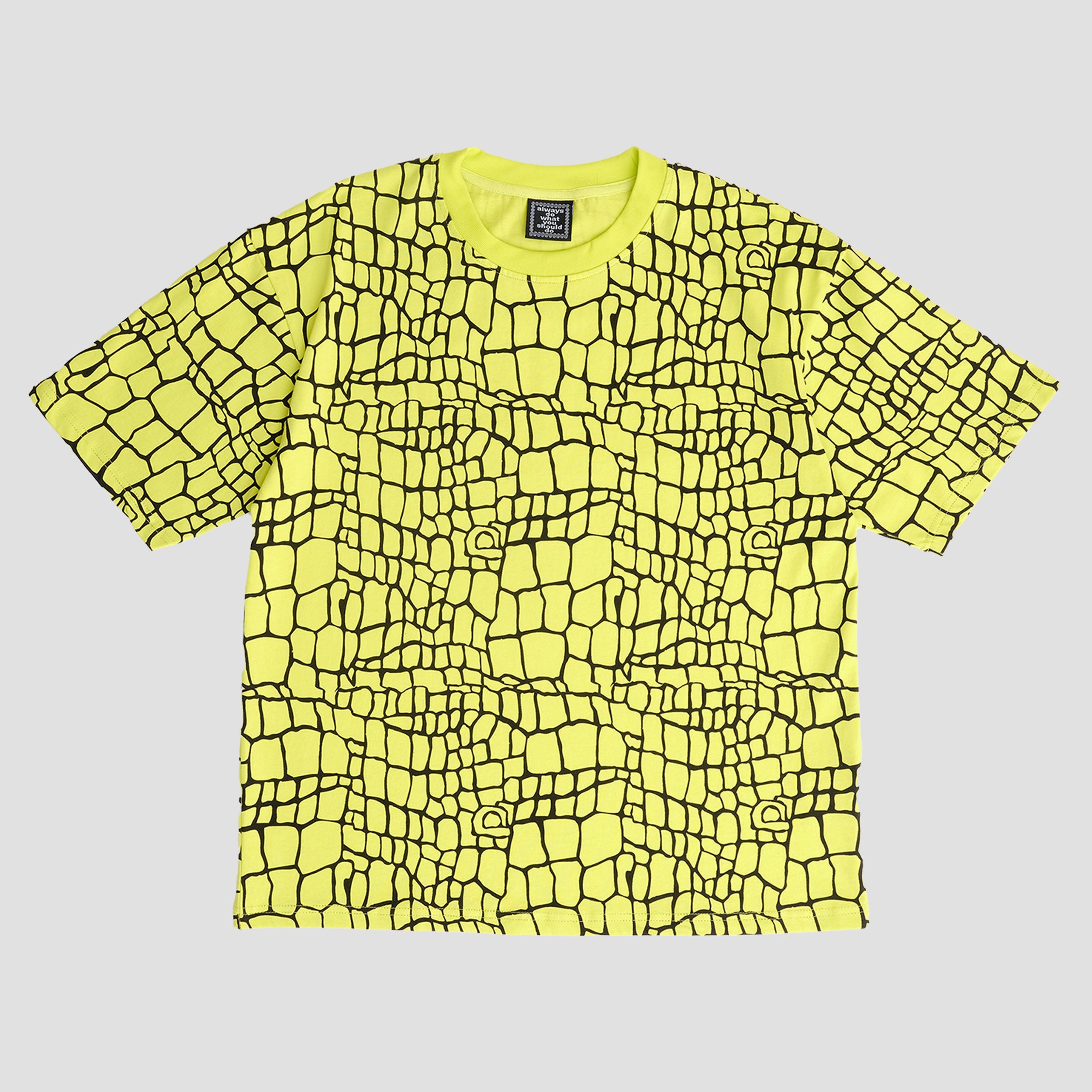 Always Croc Print T-Shirt Volt