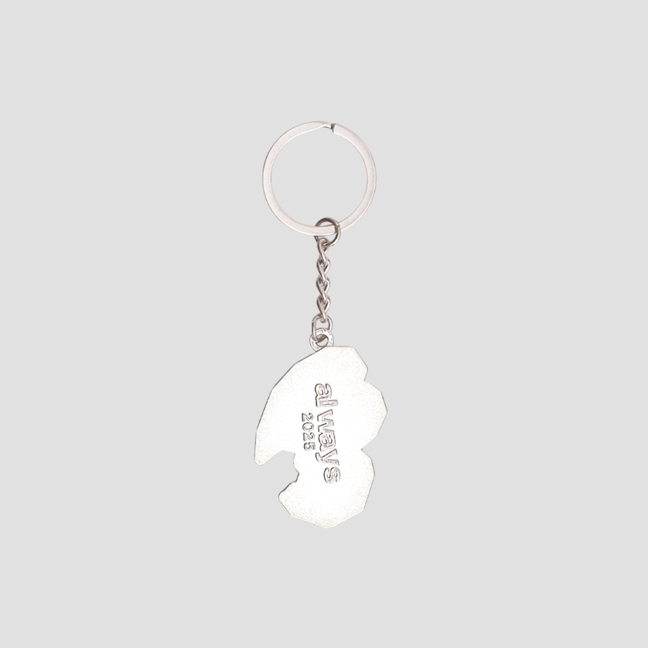 Always Love Hard Keyring