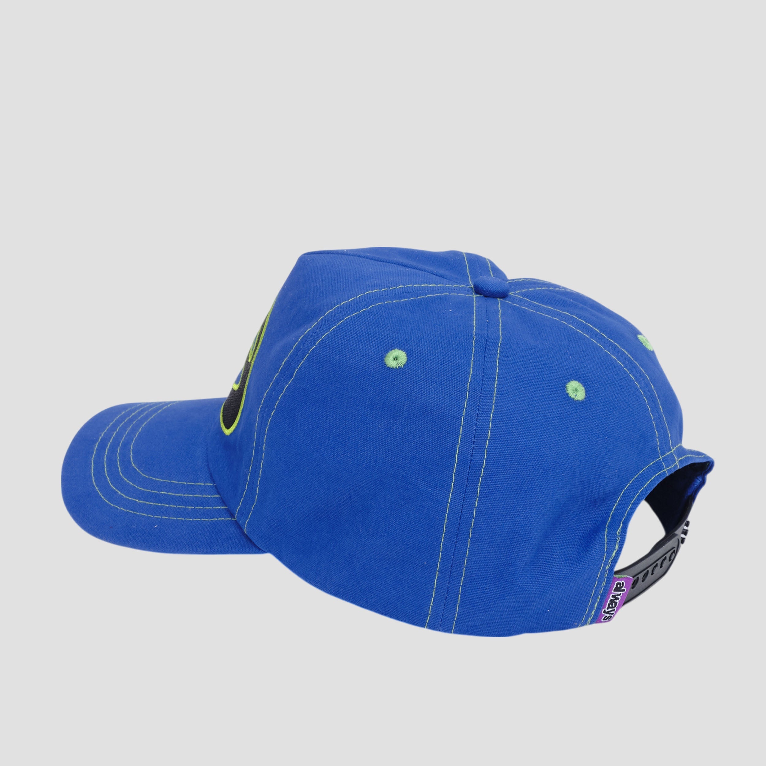 Always Oval Logo Contrast Canvas Cap Navy