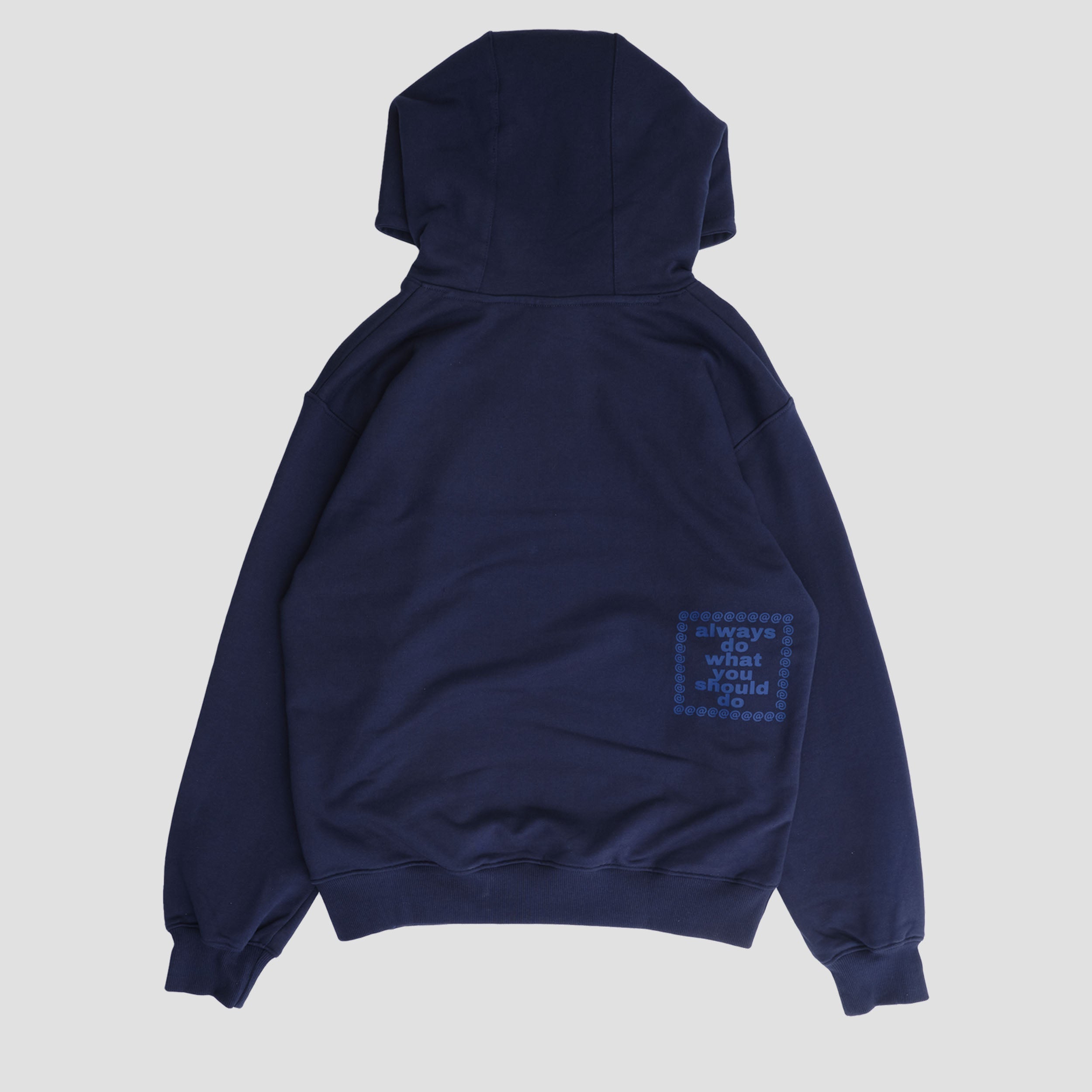 Always Scribble @Sun Hoodie Navy