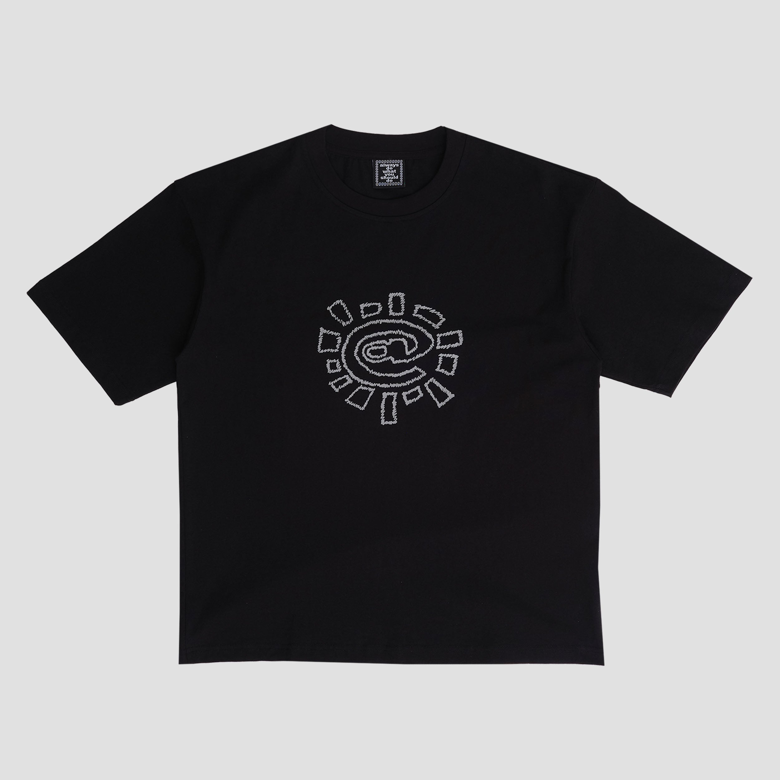 Always Sketchy @Sun T-Shirt Black