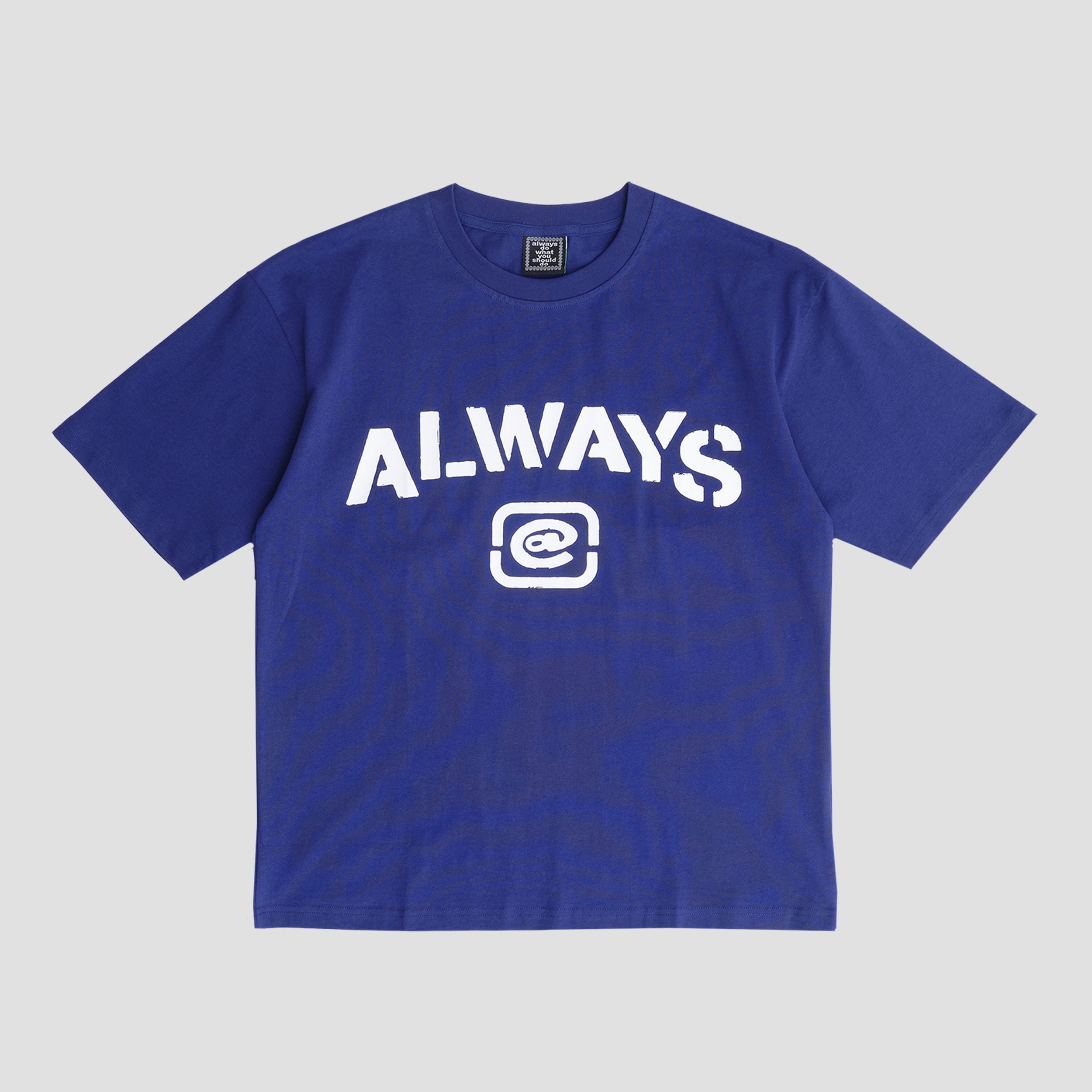 Always Stencil T-Shirt Navy