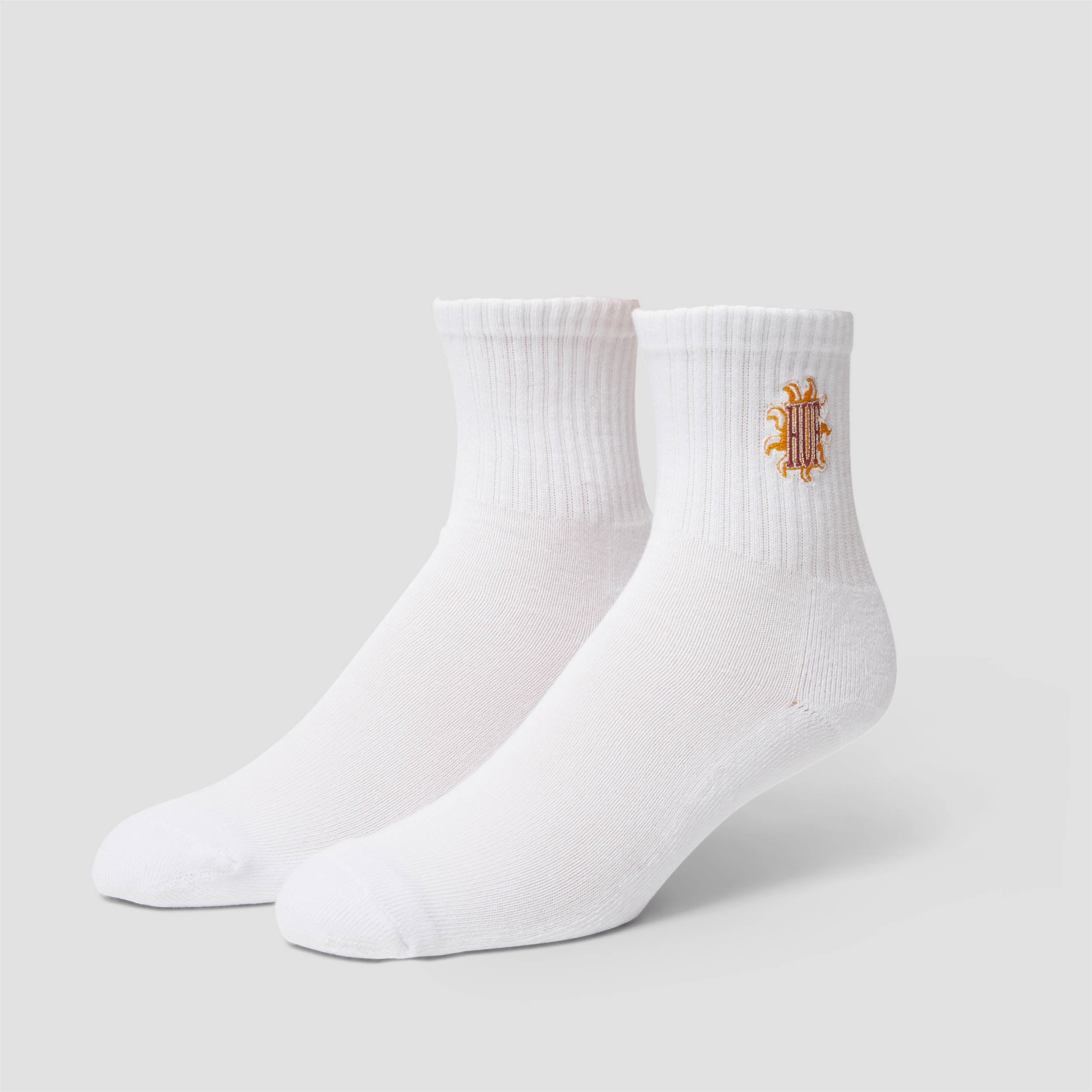 Huf Apollo 1/4 Sock White