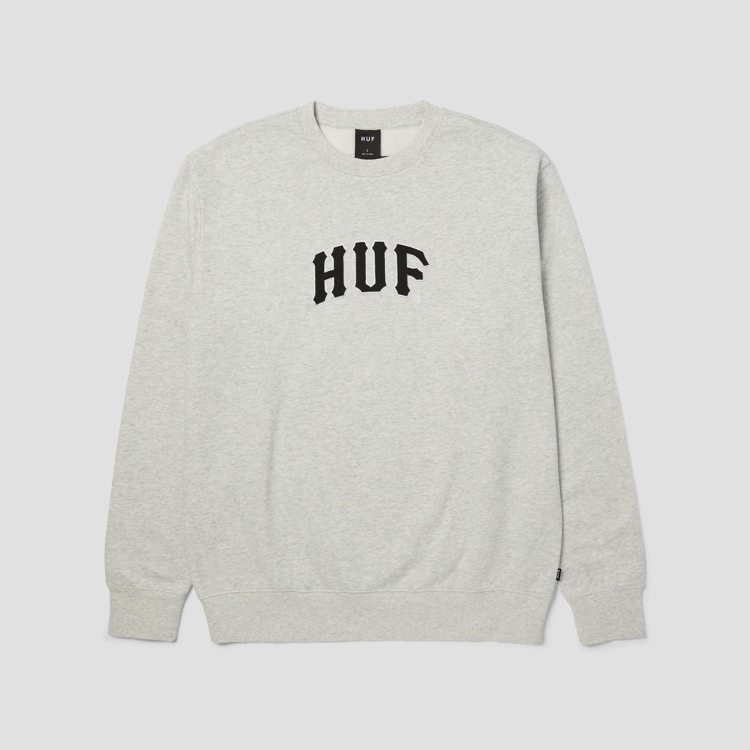 HUF Arch Applique Crew Ash