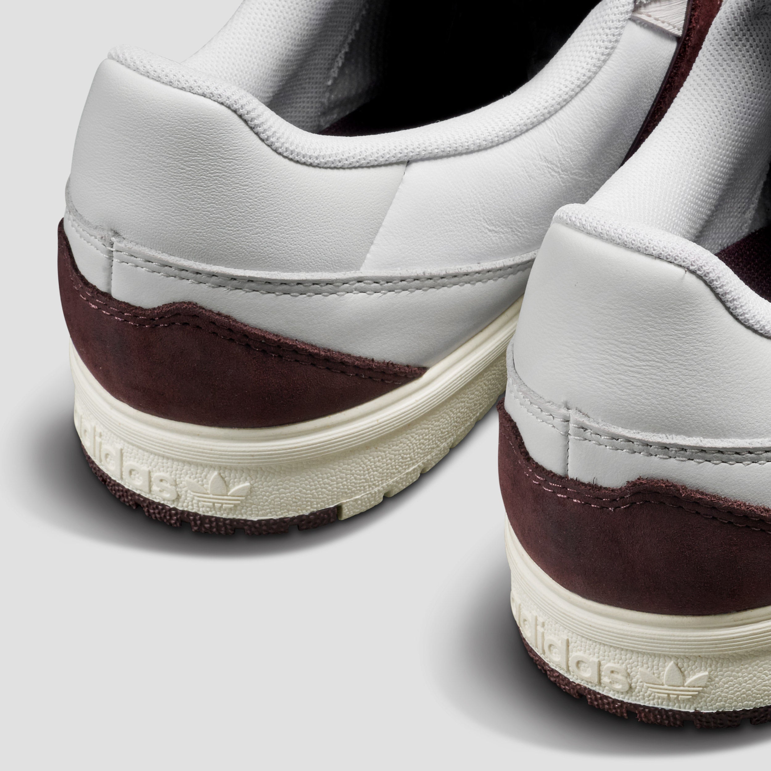 Adidas Tyshawn II x Zach Saraceno Skate Shoes Crystal White / Shadow Brown / Off White