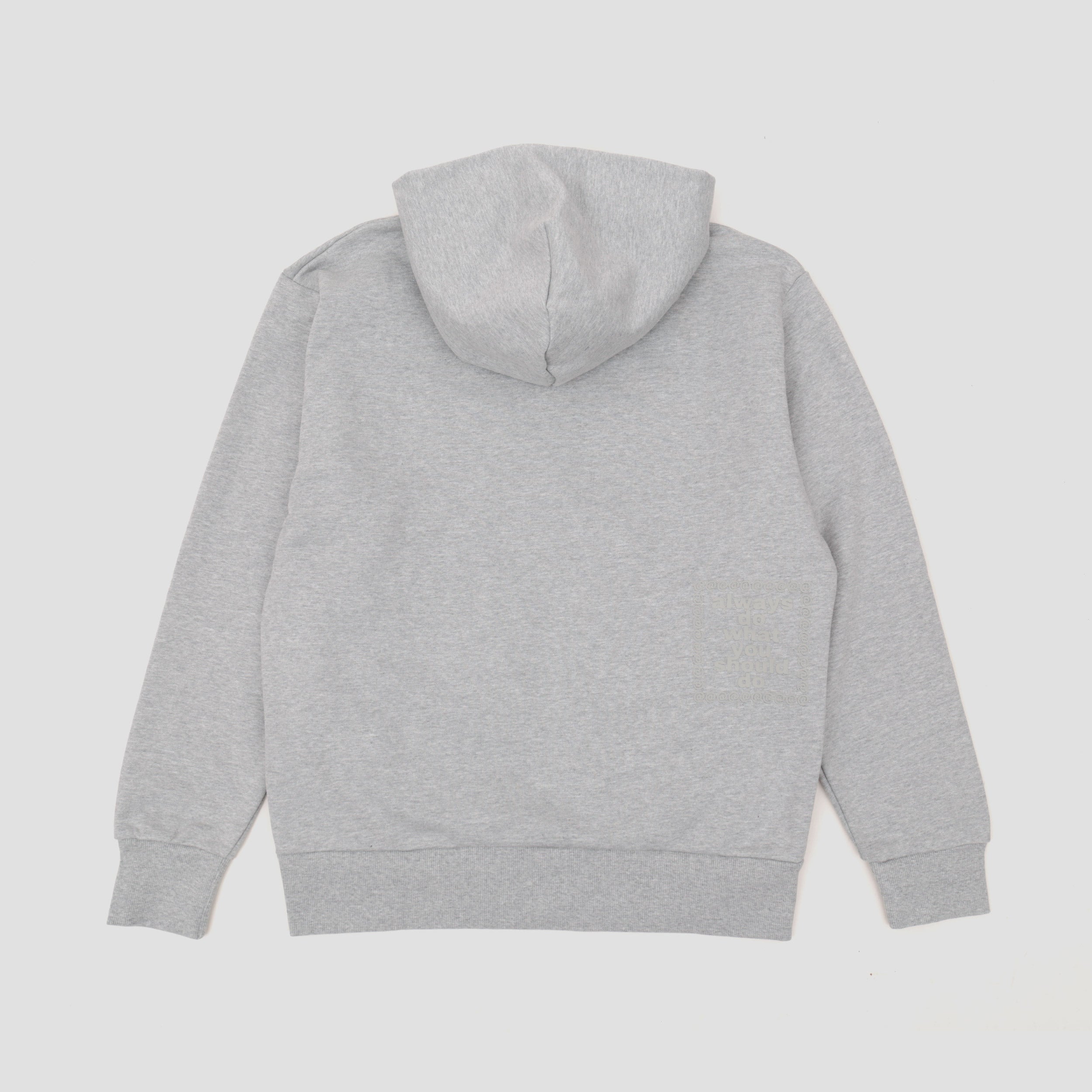 Always 3116 Premium Zip Up Hoodie Grey