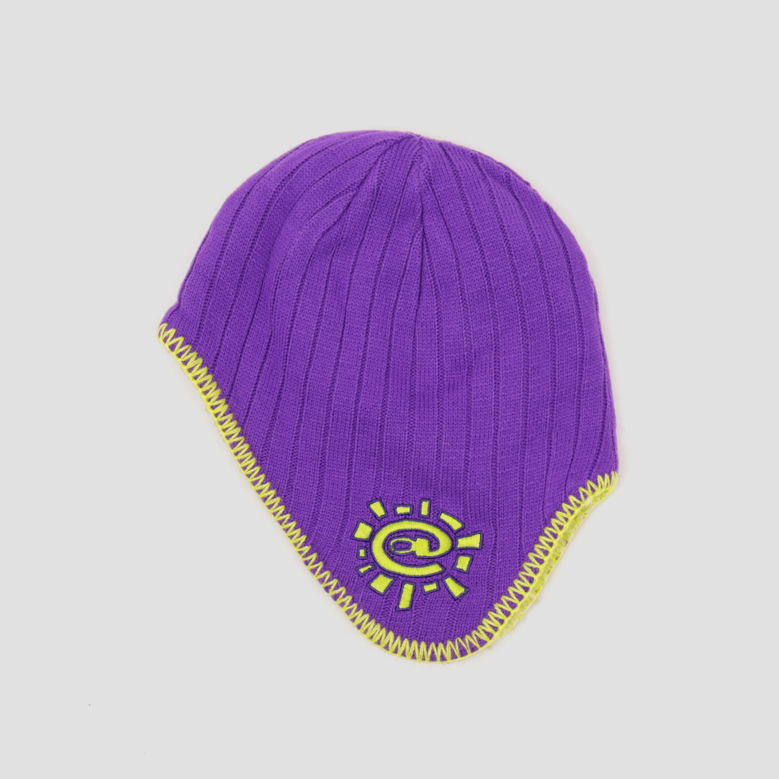 Always Reversible Ear Flap Purple / Green