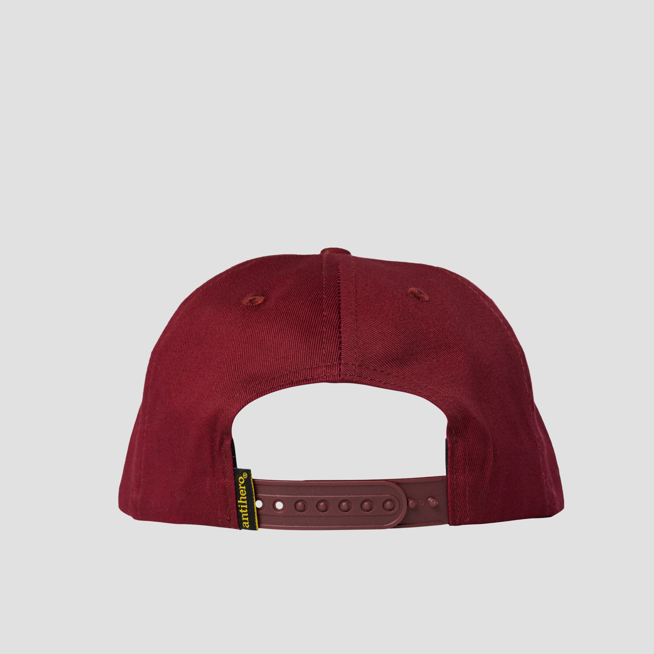Anti Hero Basic Eagle Snapback Cap Wine / Gold
