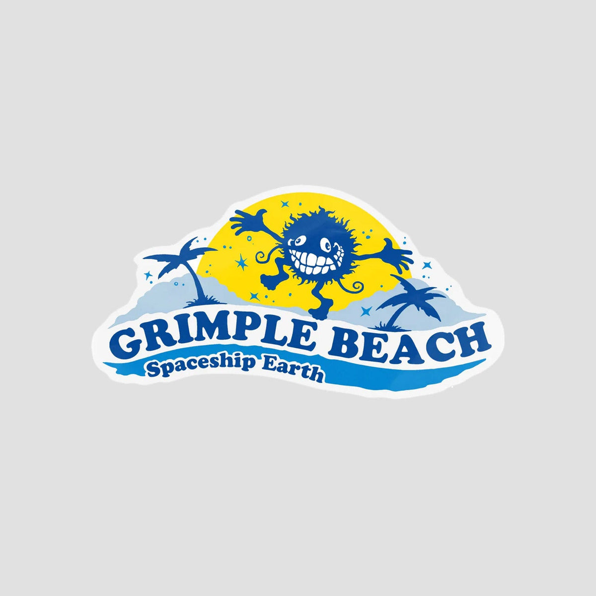 Anti Hero Grimple Spaceship Earth Sticker