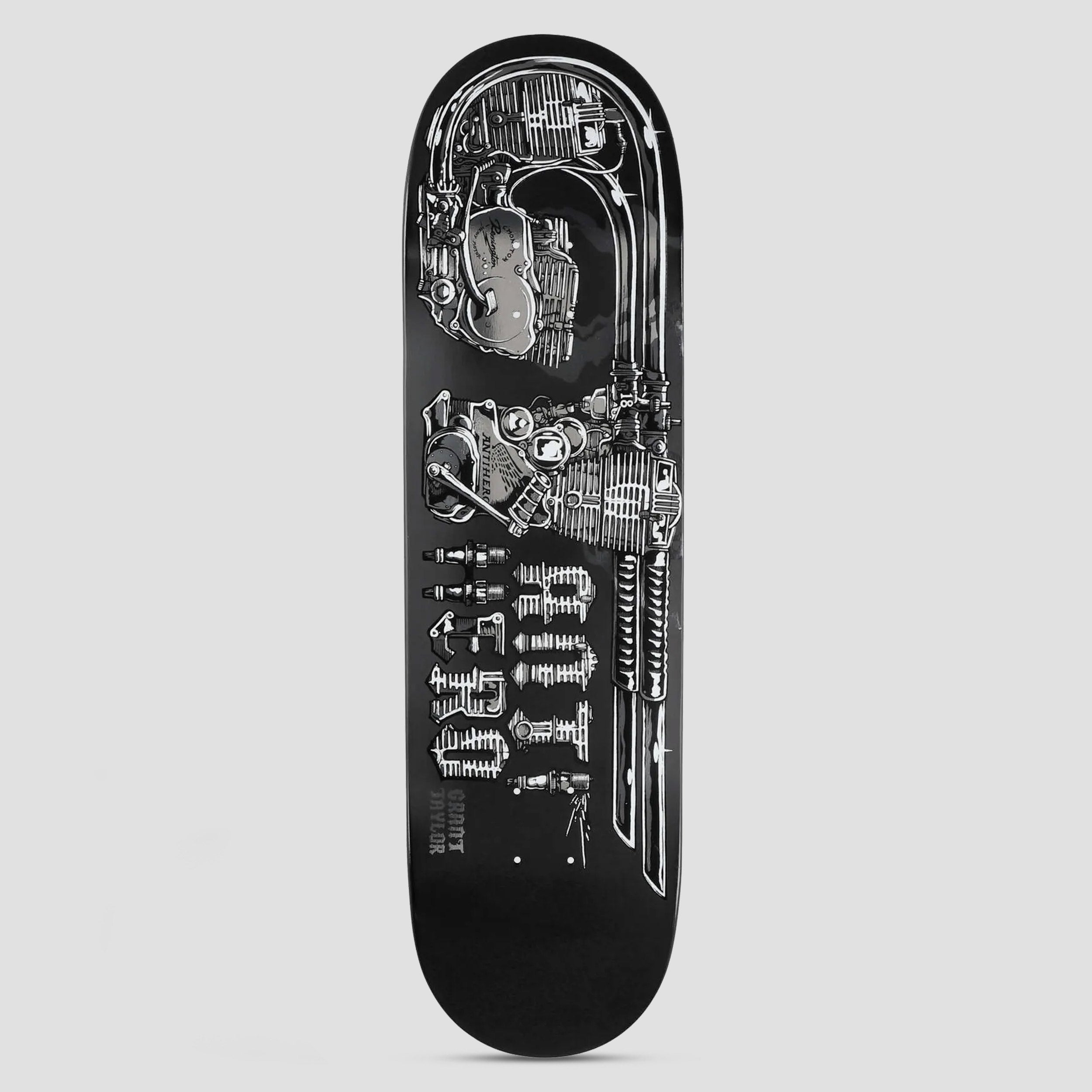 Anti Hero 8.5 Grant Taylor Revvington Re-Rev'd Skateboard Deck Black