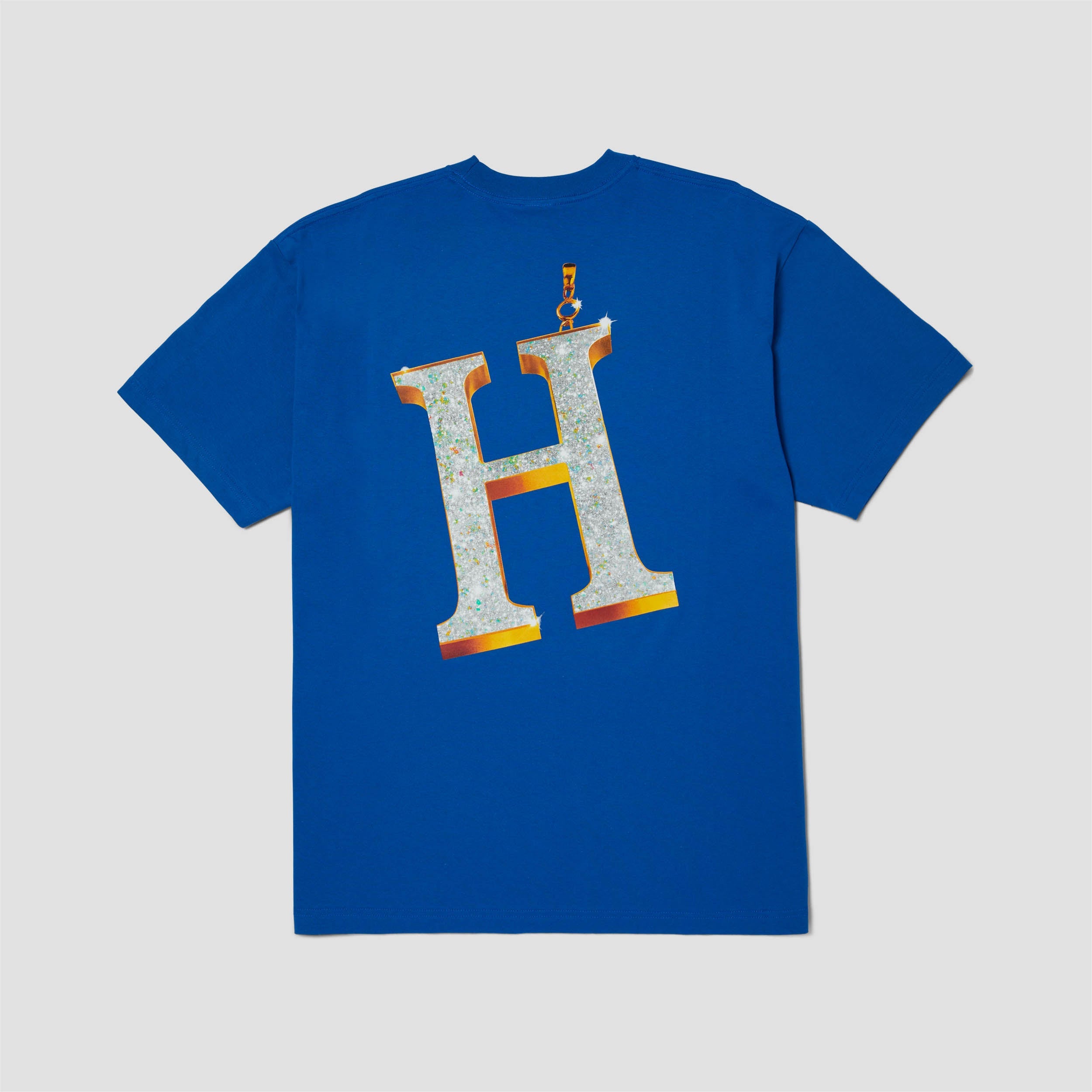 HUF Big H Shortsleeve T-Shirt Cobalt Blue
