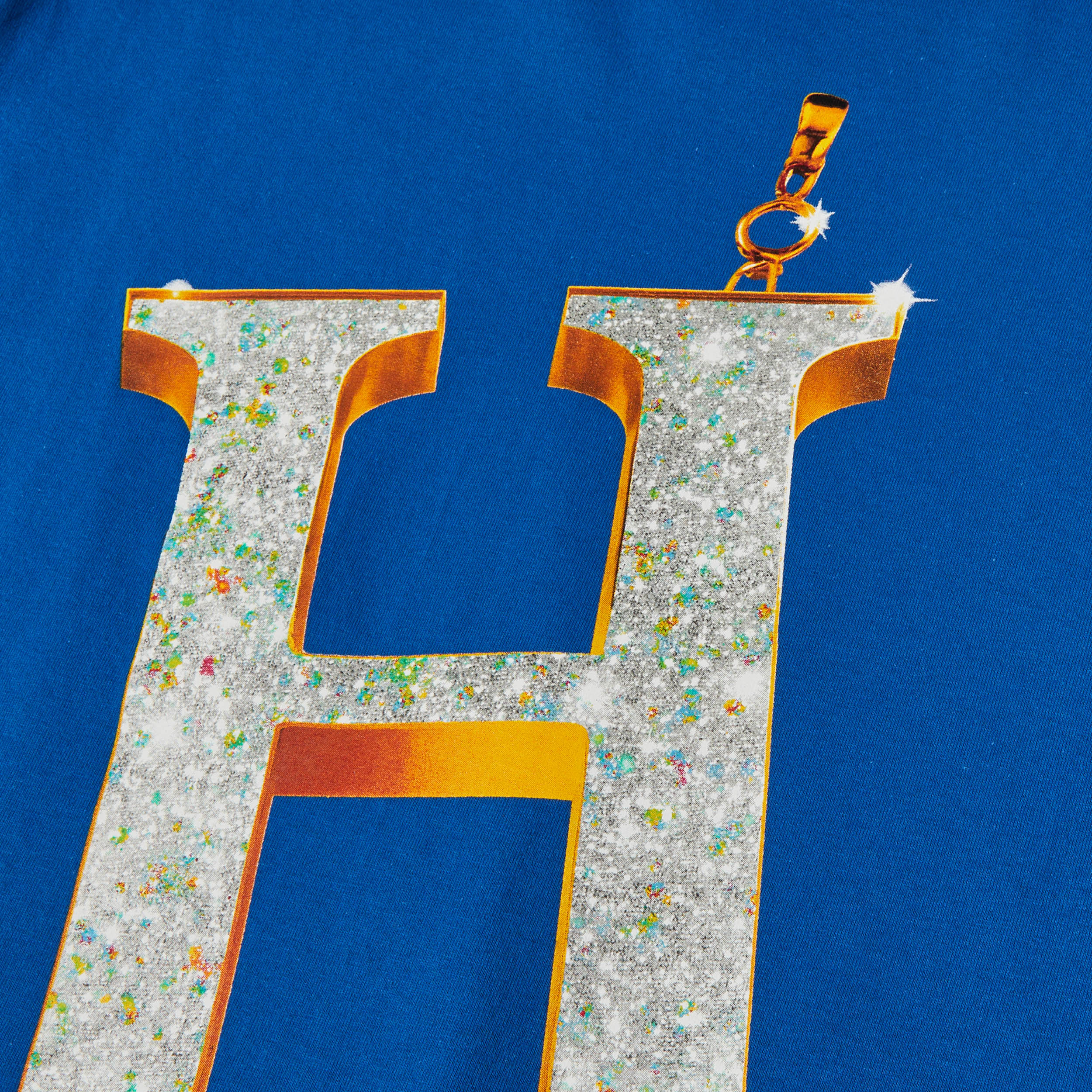 HUF Big H Shortsleeve T-Shirt Cobalt Blue