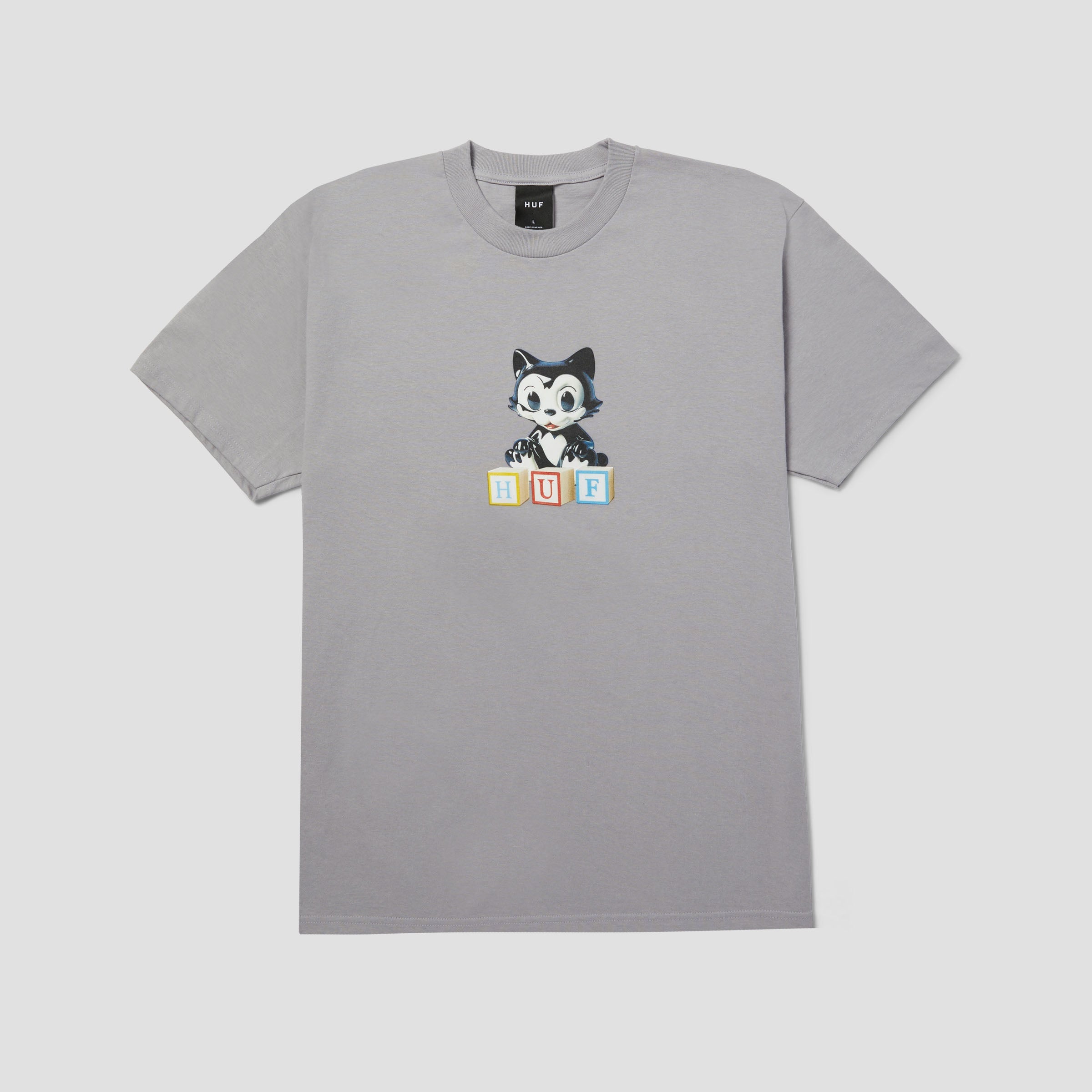 HUF Blocks T-Shirt Lilac Chalk