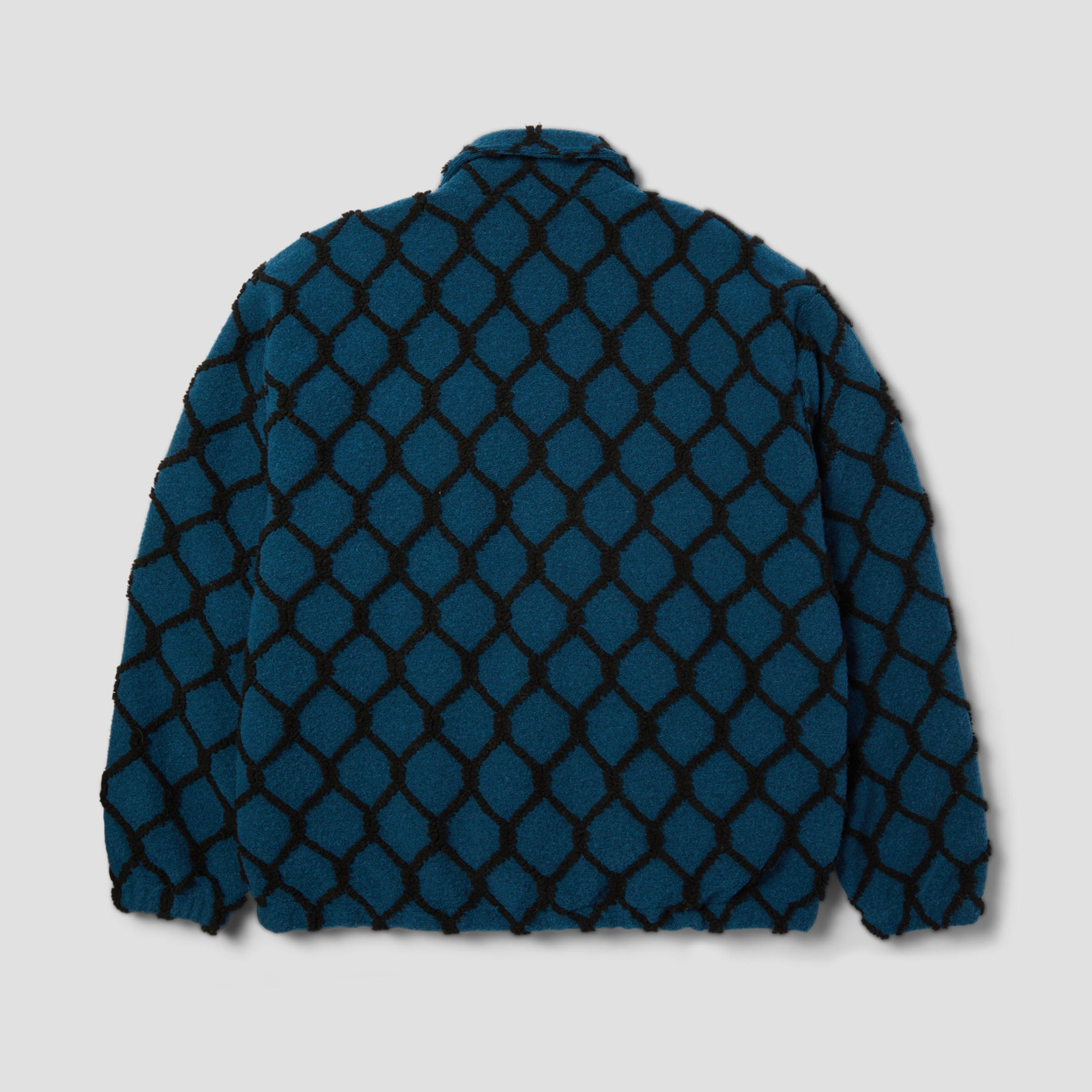HUF Breakthrough High Pile Jacket Marine Blue