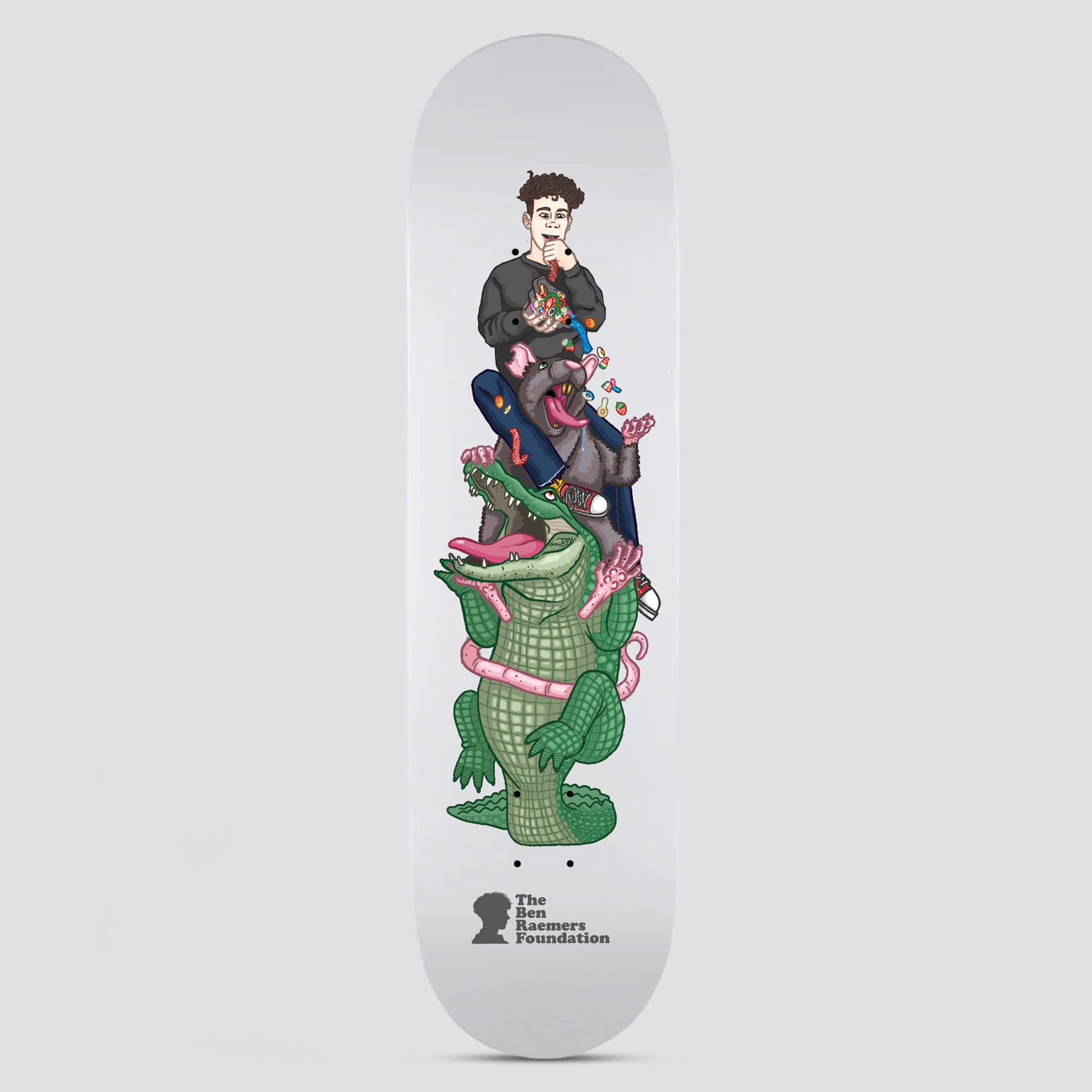 Ben Raemers Foundation x Slam City x Lost Art 8.5 Deck (Pre Order)