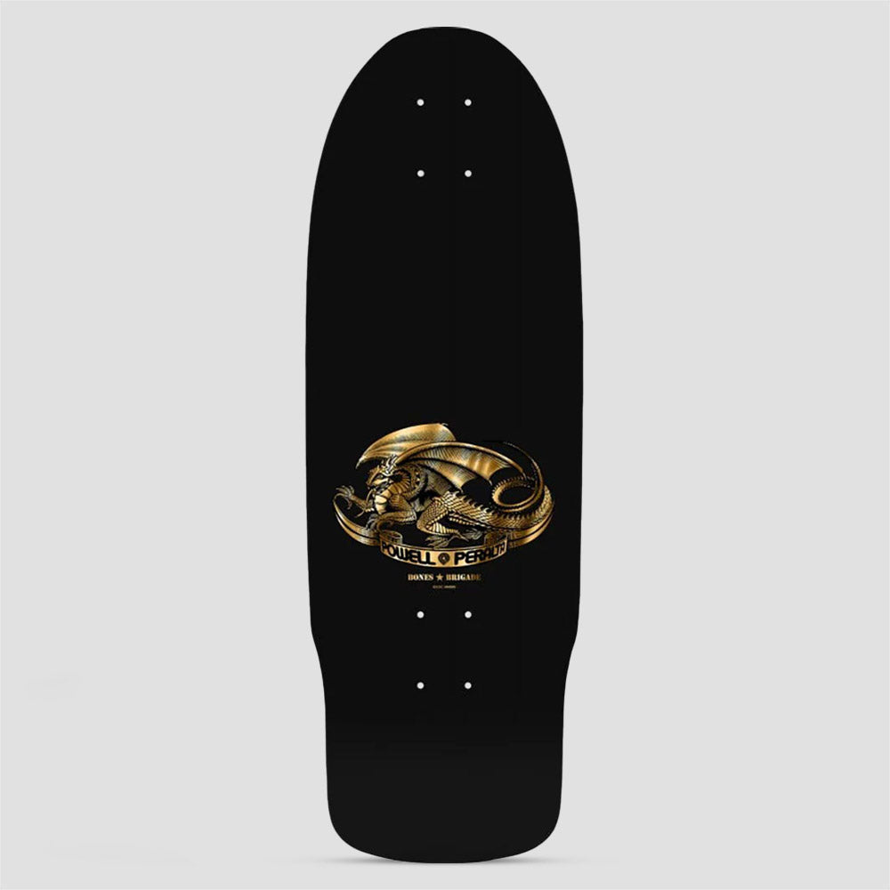Bones Brigade 10.09 Steve Caballero Series 16 Skateboard Deck Black / Gold