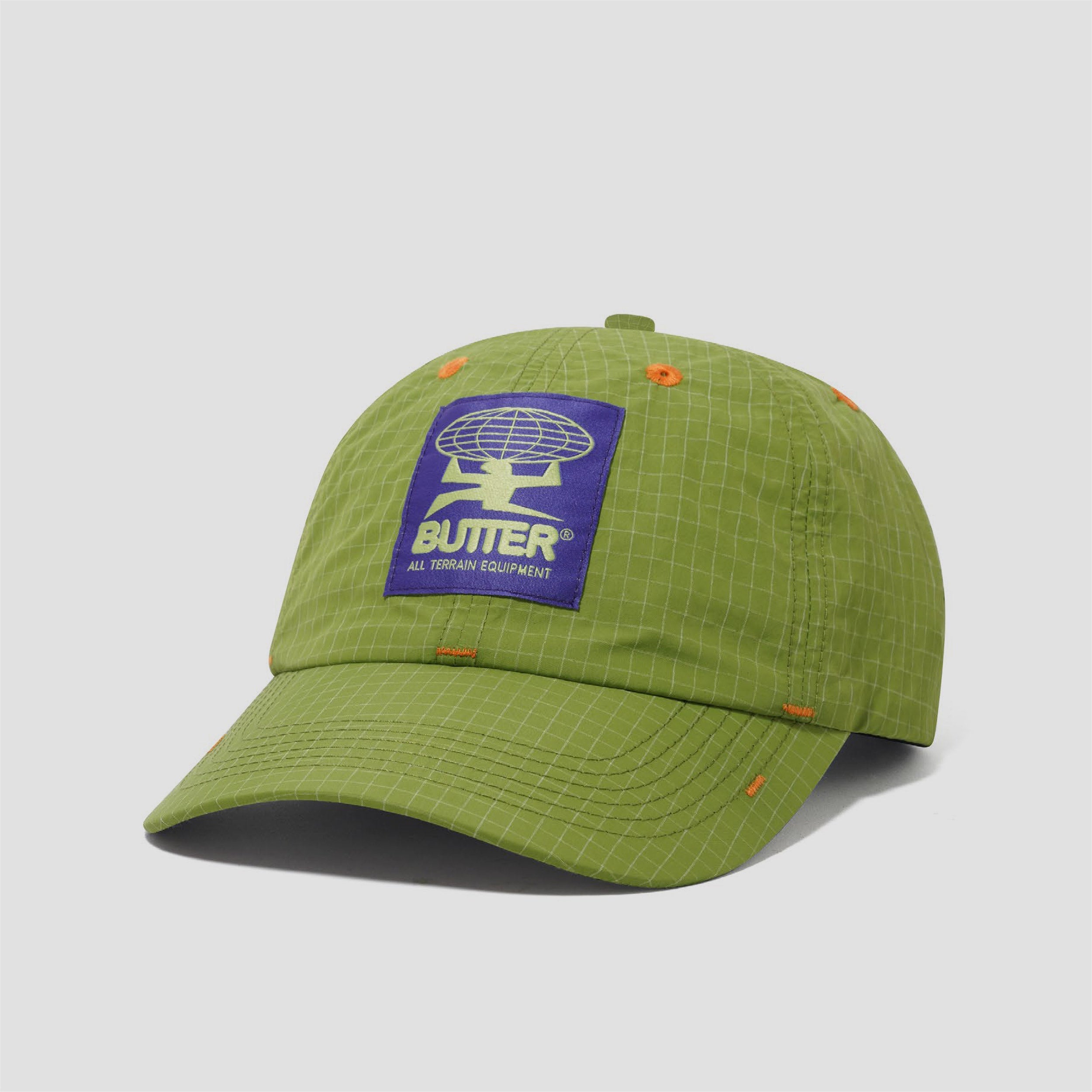 Butter Goods All Terrain 6 Panel Cap Moss
