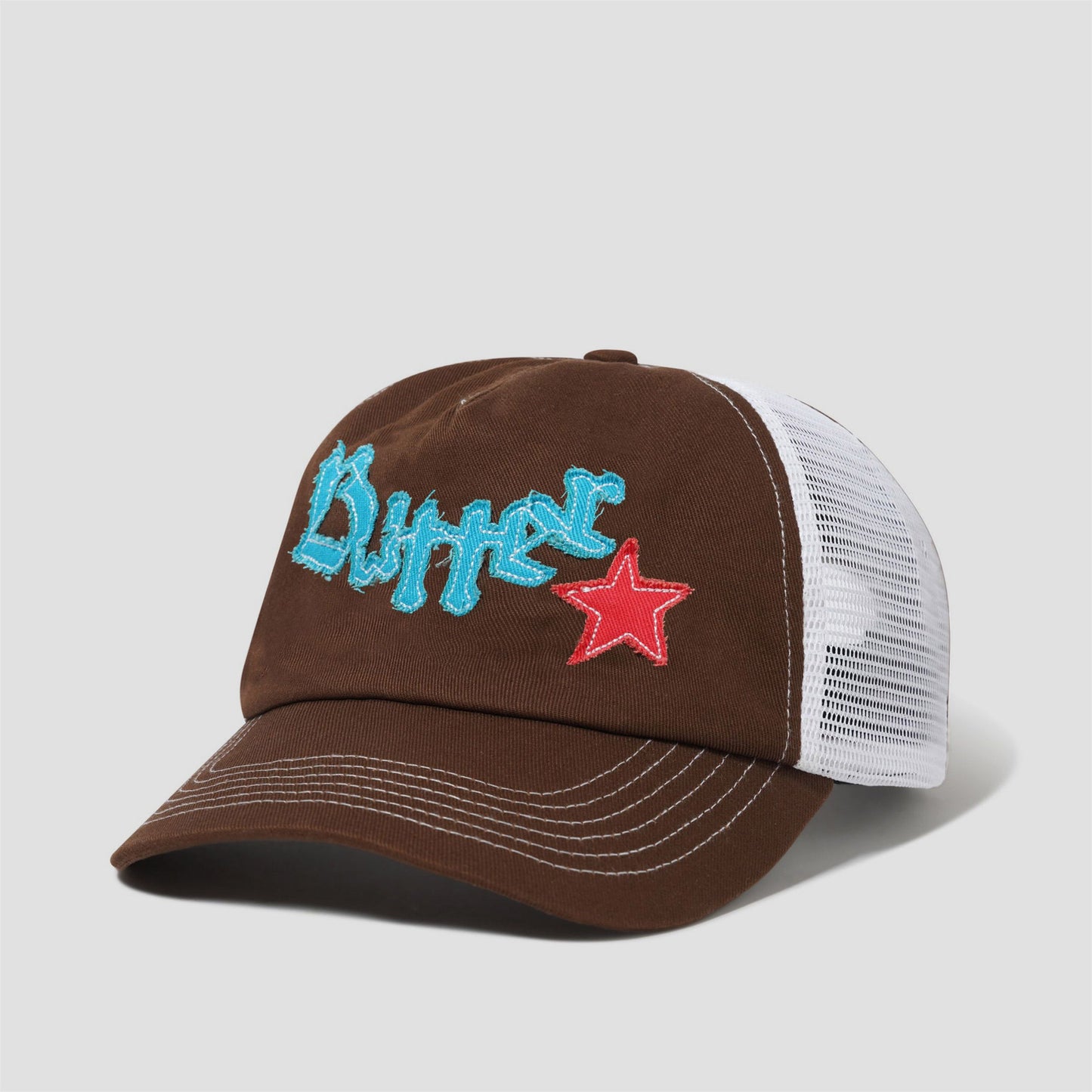 Butter Goods Edge Trucker Cap Brown