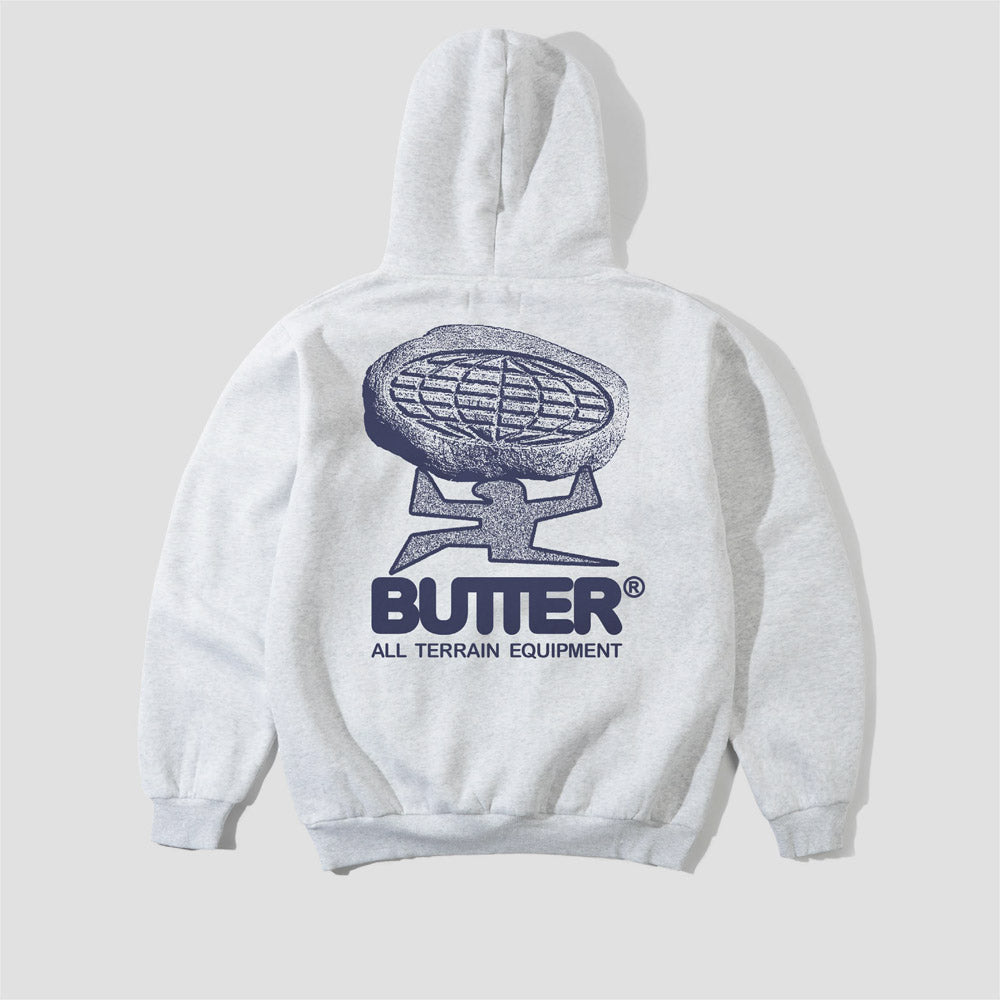 Butter Goods Terrain Pullover Hood Ash