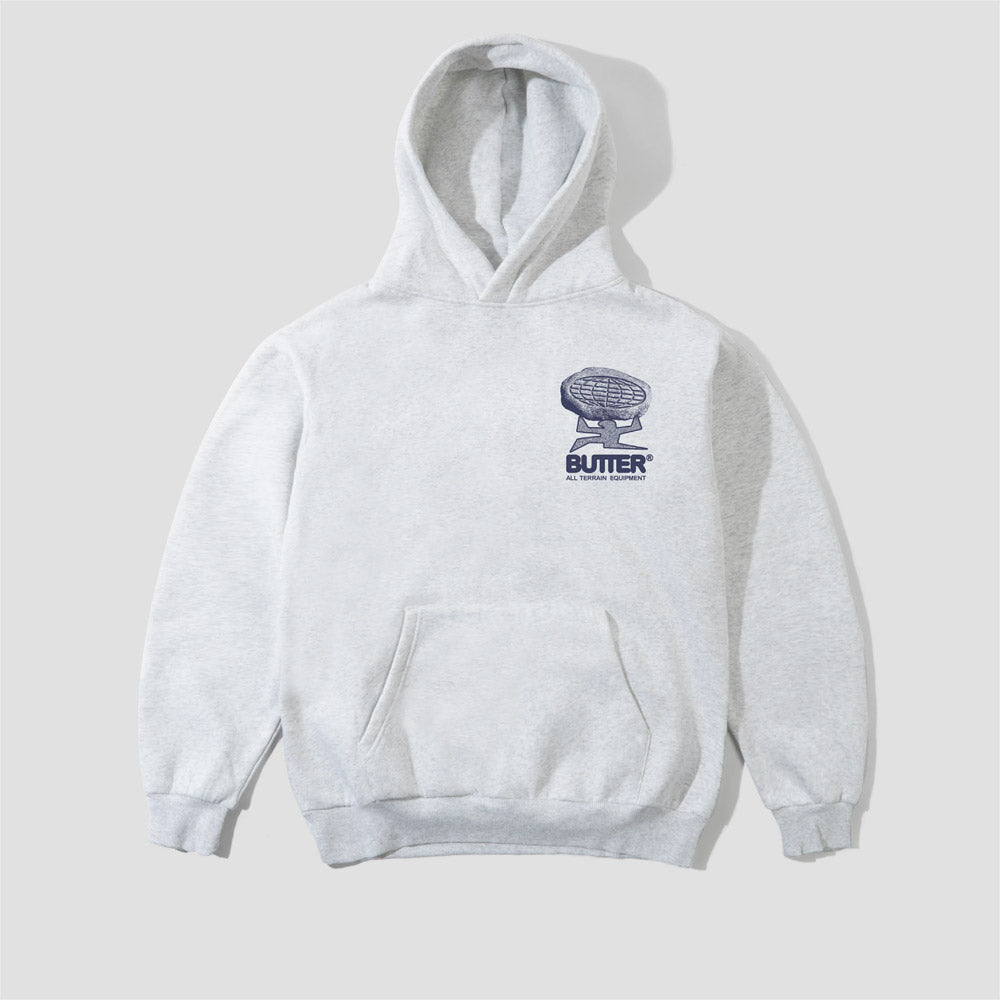 Butter Goods Terrain Pullover Hood Ash