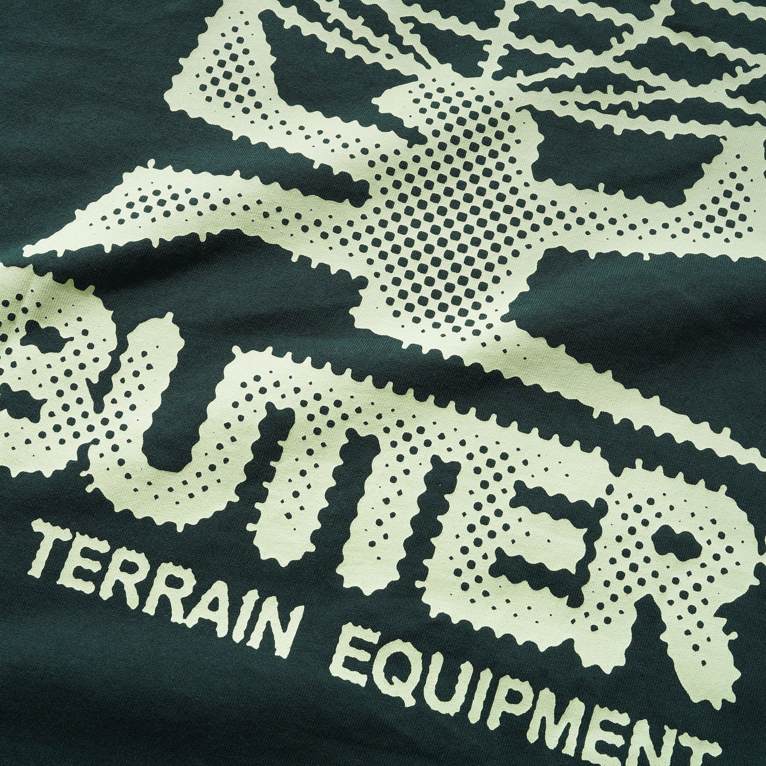 Butter Goods Terrain T-Shirt Dark Forest