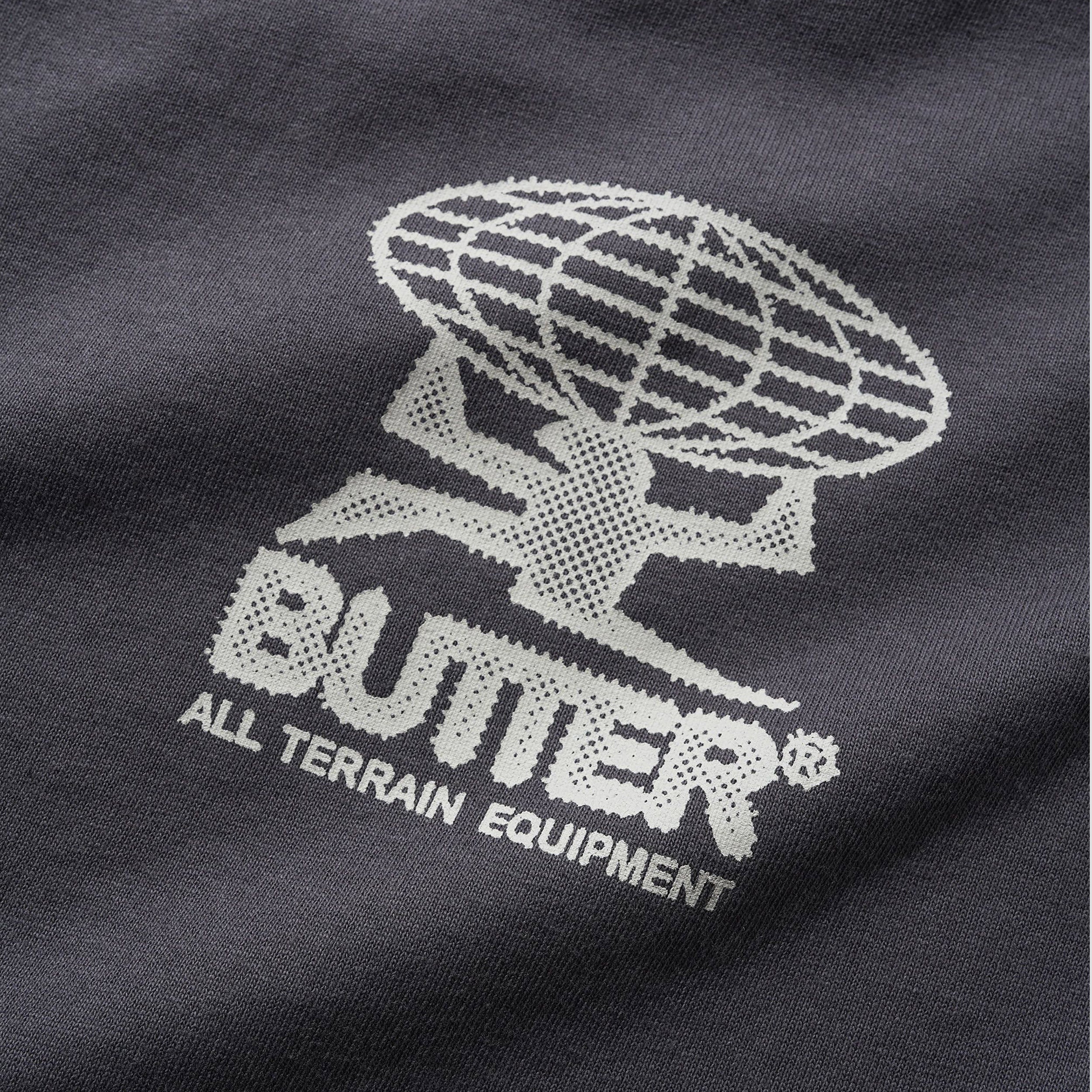 Butter Goods Terrain T-Shirt Washed Black