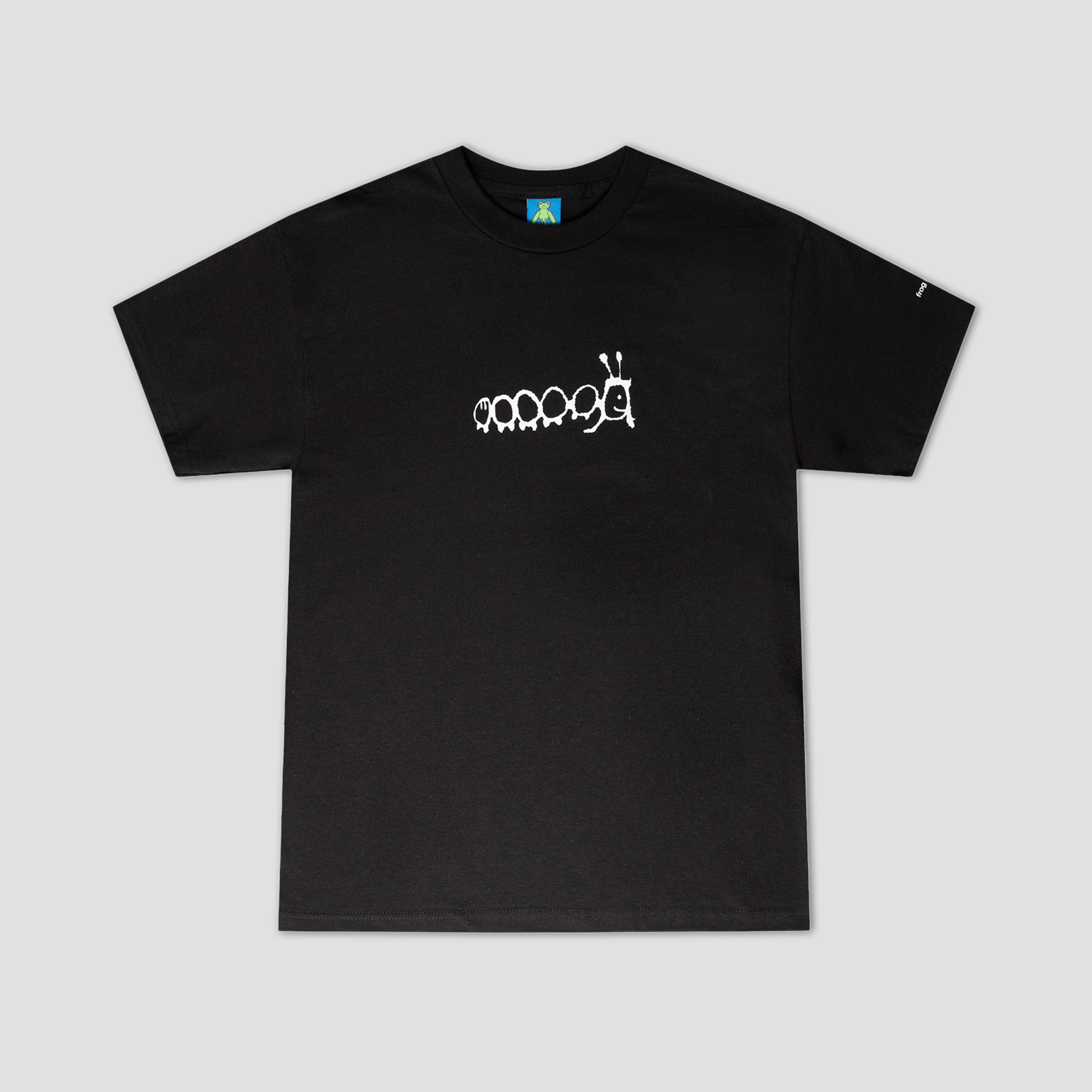 Frog Caterpillar T-Shirt Black