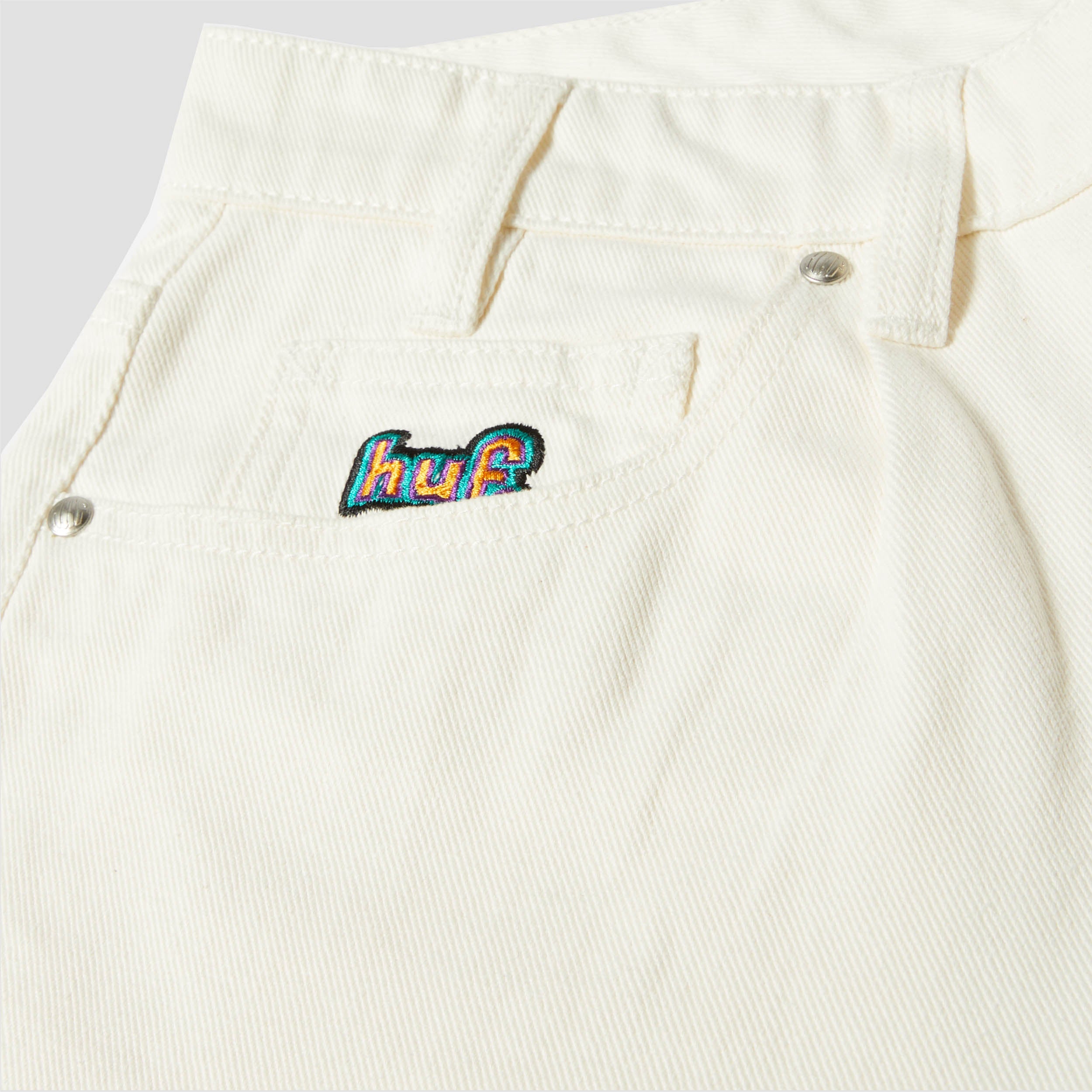 Huf Cromer Pant White