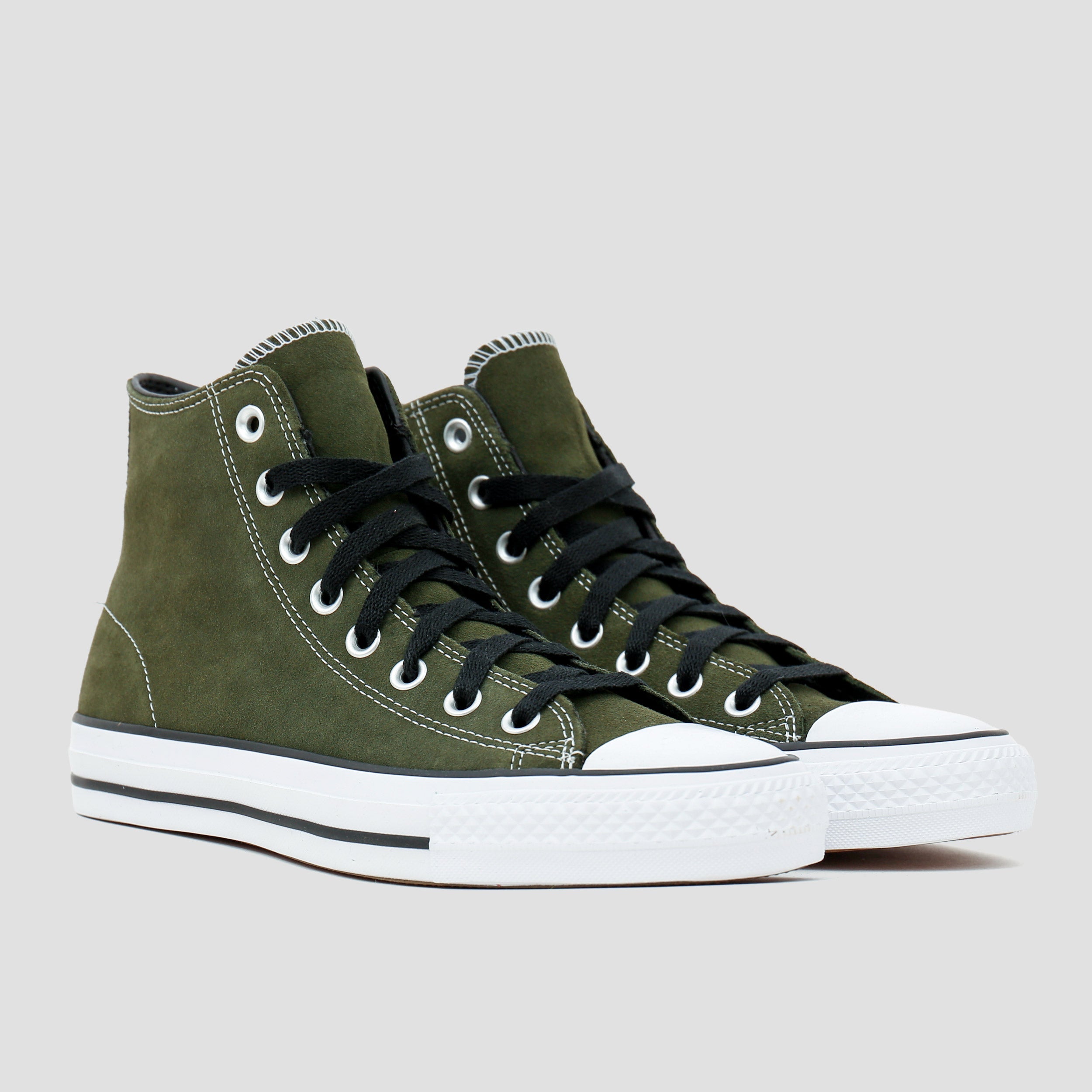 Converse CTAS Pro Hi Skate Shoes Good Natured Green / Black / White